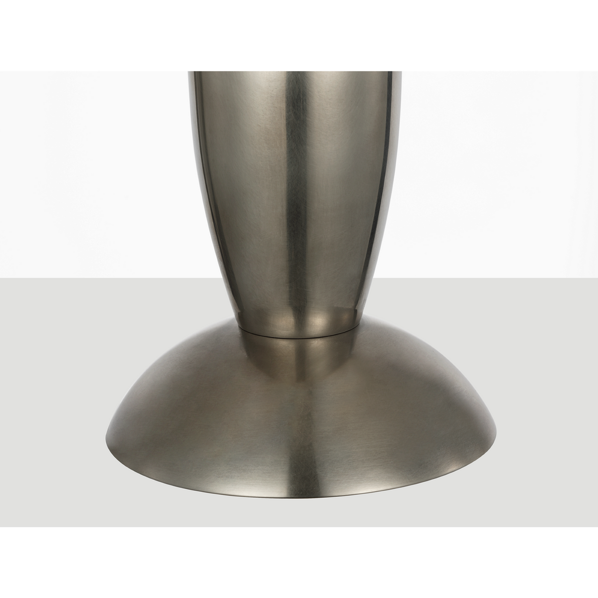 Chapman & Myers Lambert 14" Cordless Accent Lamp in Pewter with Pewter Shade W7" x H14"