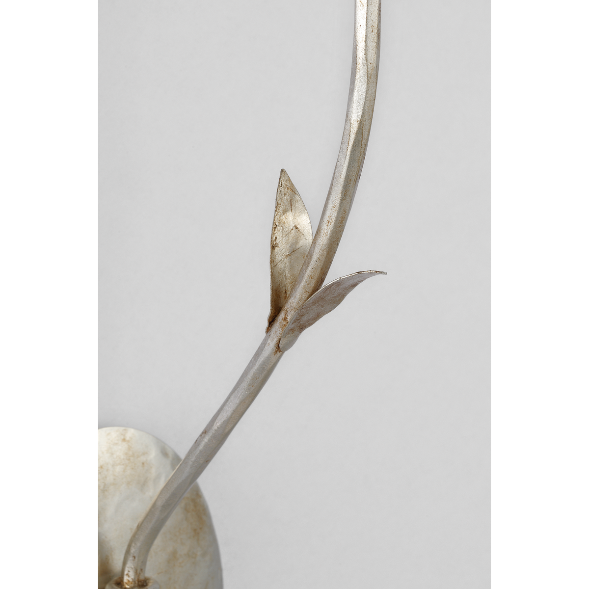 Fisher Weisman Florenz 18" Single Sconce in Silver Lustre W4.25" x H18.25" x E6.5"