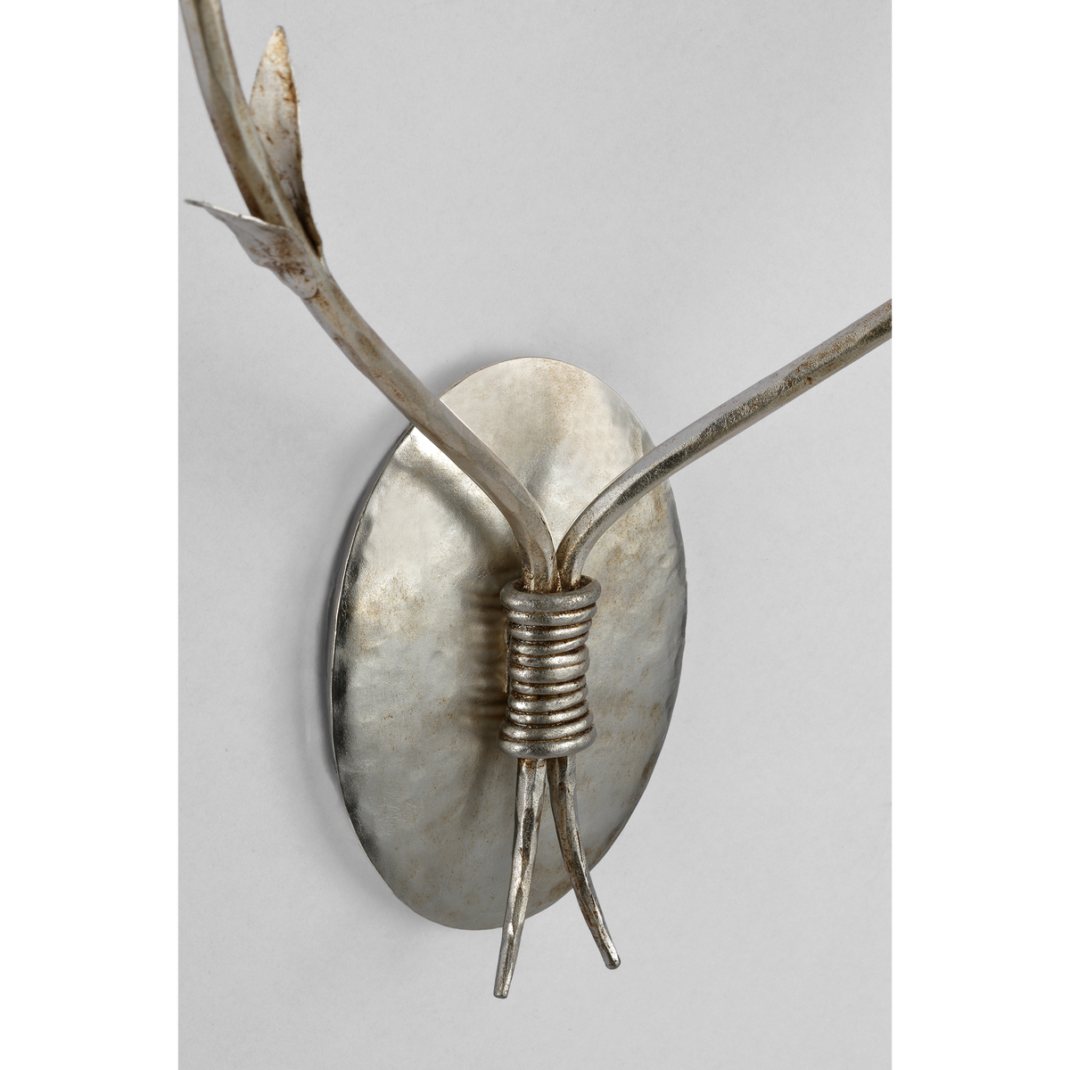Fisher Weisman Florenz 18" Double Sconce in Silver Lustre W14" x H18.25" x E5.75"