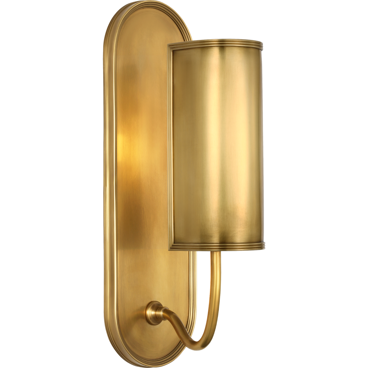 Marie Flanigan Sadie 14" Wall Sconce in Soft Brass with Soft Brass Shade W4.25" x H13.5" x E5"