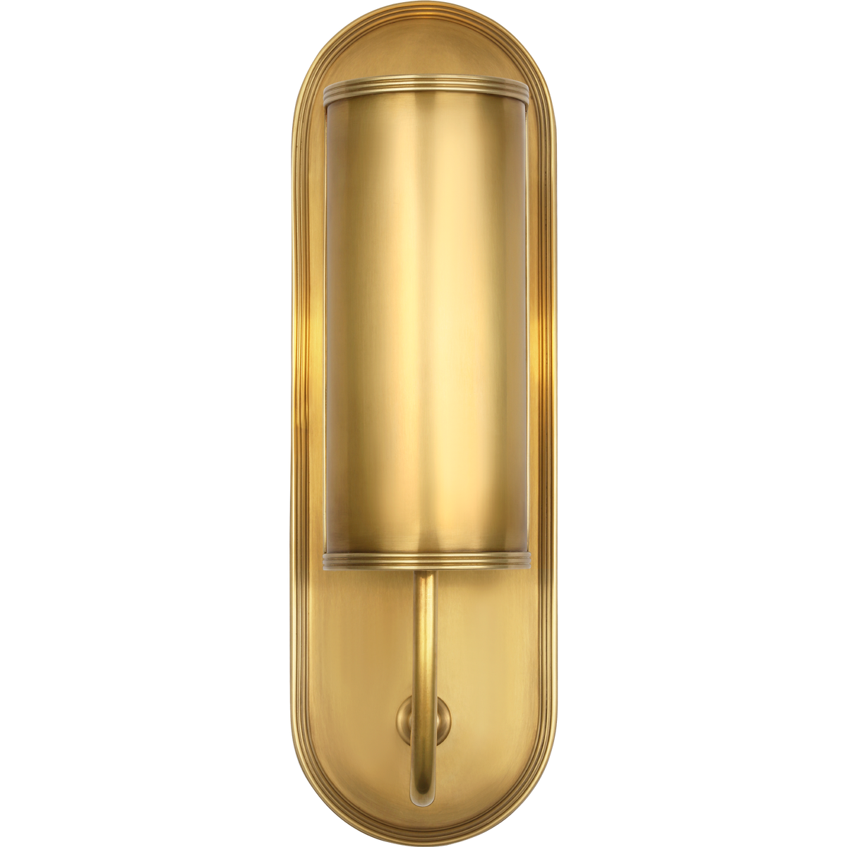 Marie Flanigan Sadie 14" Wall Sconce in Soft Brass with Soft Brass Shade W4.25" x H13.5" x E5"