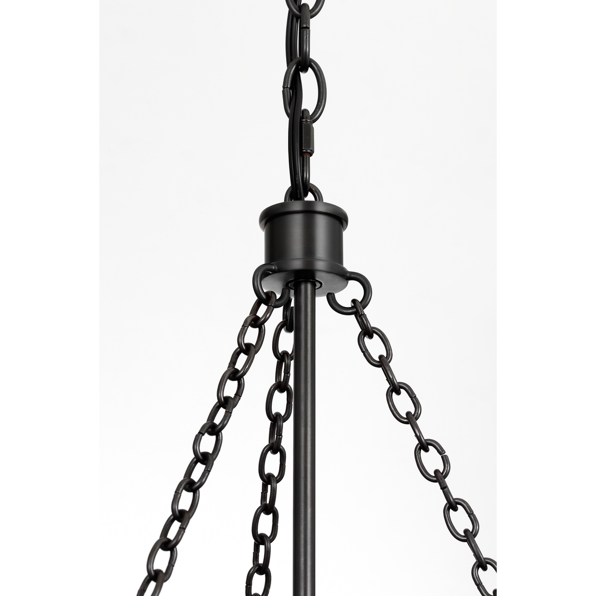 Marie Flanigan Reese 17" Lantern in Bronze with Clear Restoration Glass W17" x H39.5"