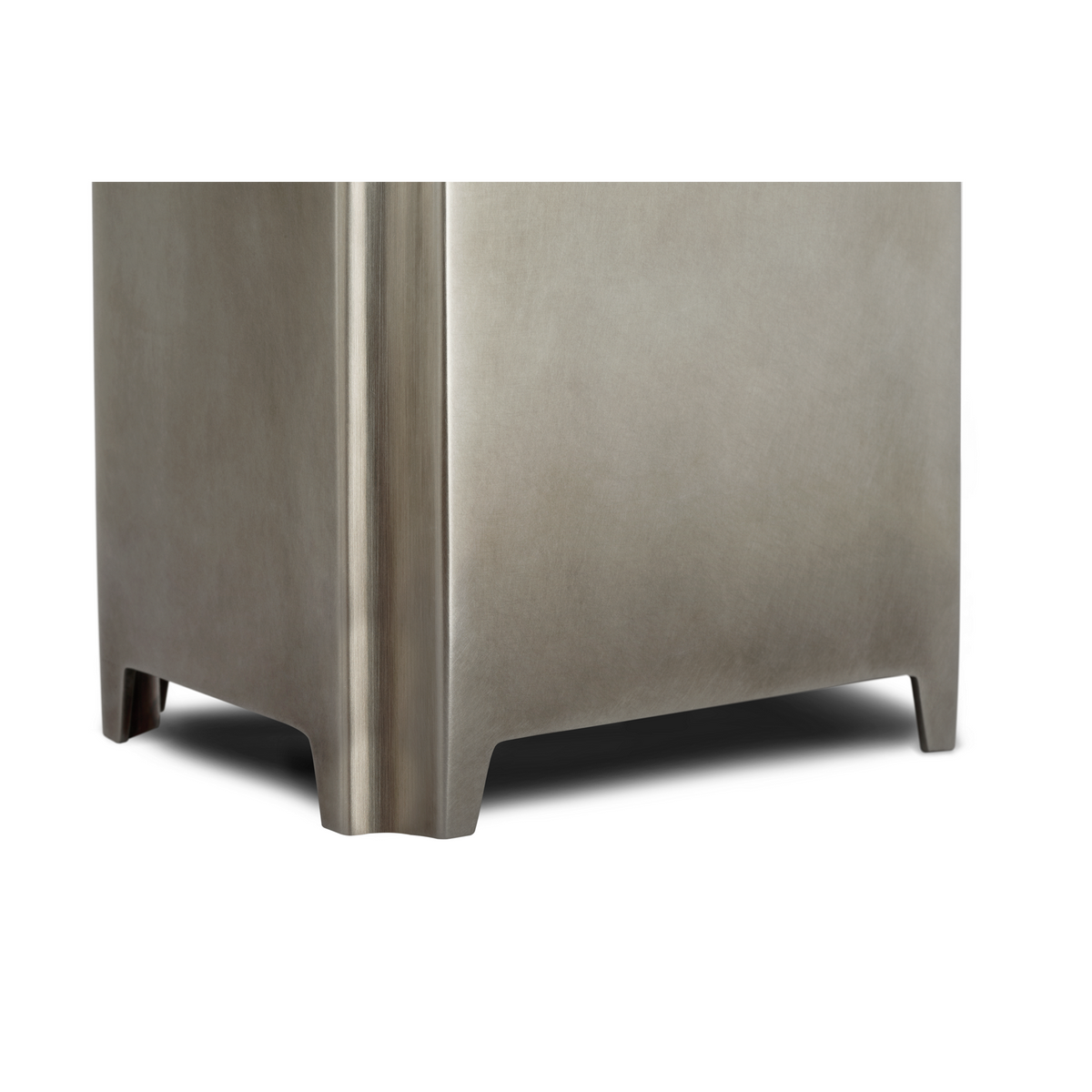 Thomas O'Brien Dino 13" Cordless Accent Lamp in Pewter with Pewter Shade W6.5" x H13.25"