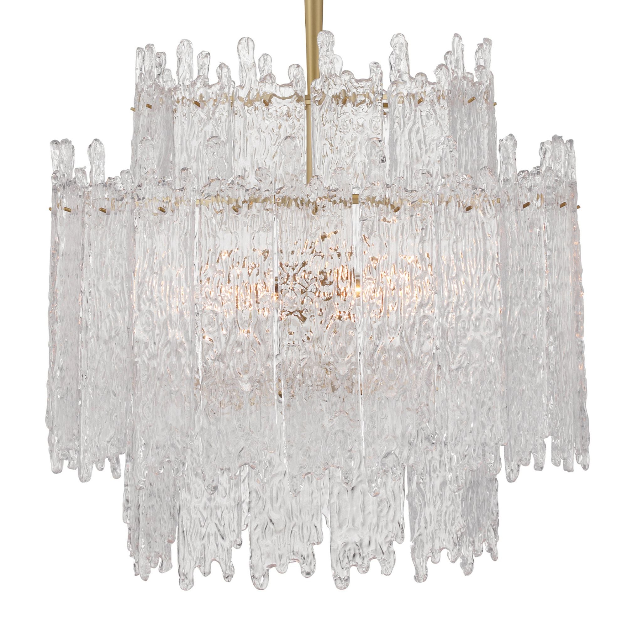 Libby Langdon Ackerly 23.5'' Aged Brass Chandelier Gold 23.5"W x 24"H x 23.5"D