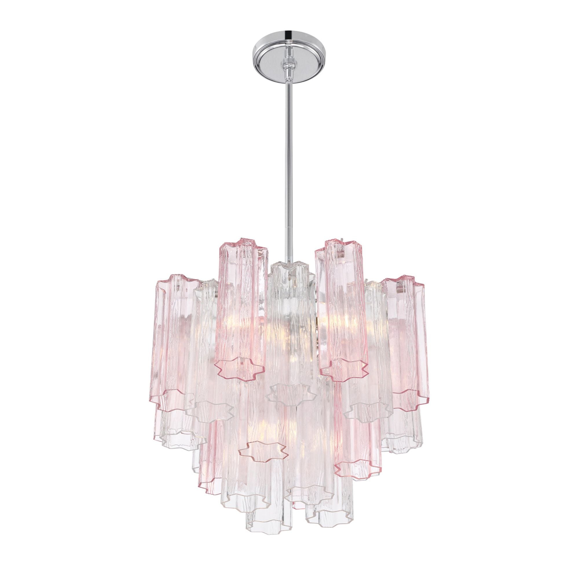 Addis 17.75'' Polished Chrome Chandelier Multi 17.75"W x 13.75"H x 17.75"D
