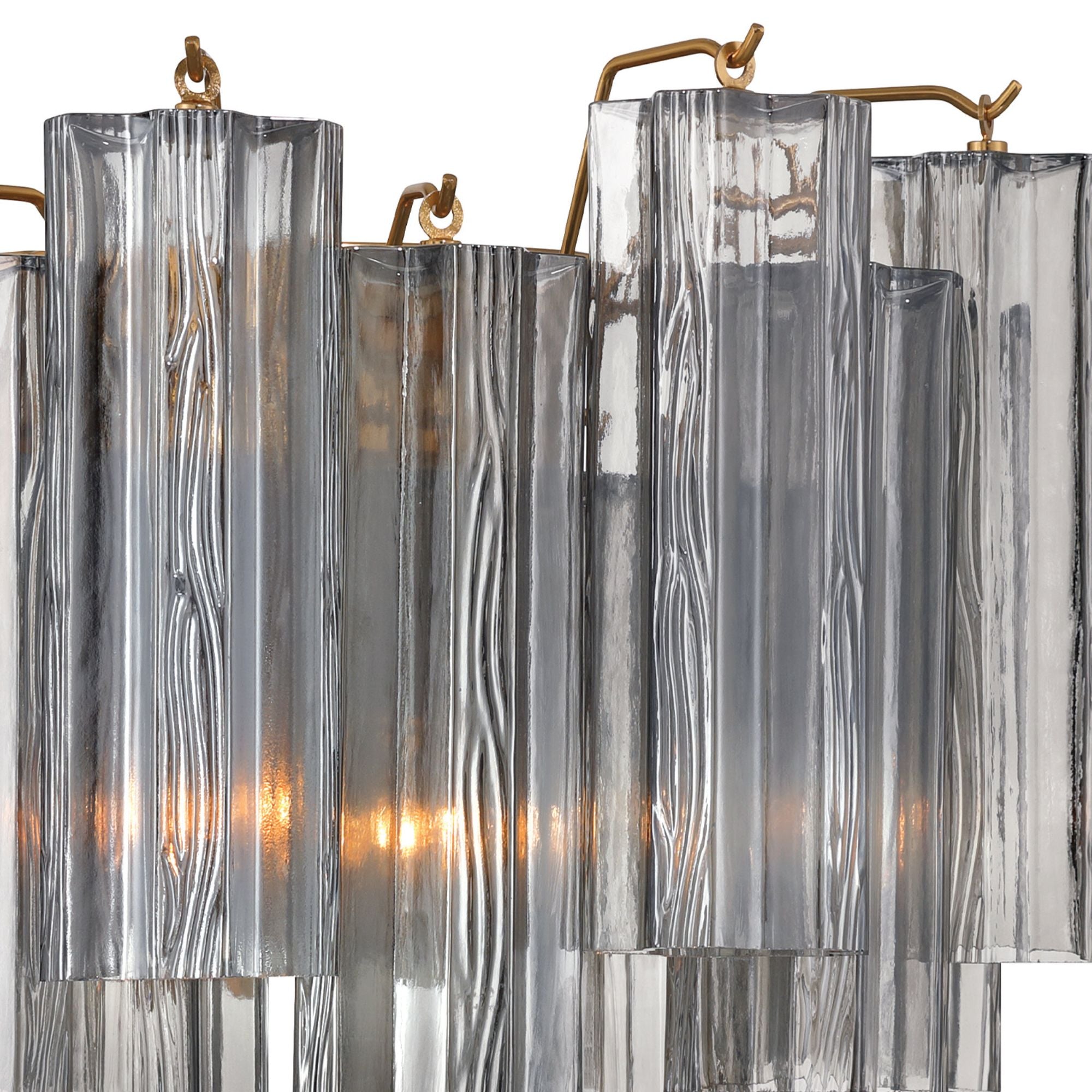 Addis 2 Light Aged Brass Sconce 14.5"W x 11.75"H x 9.75"D