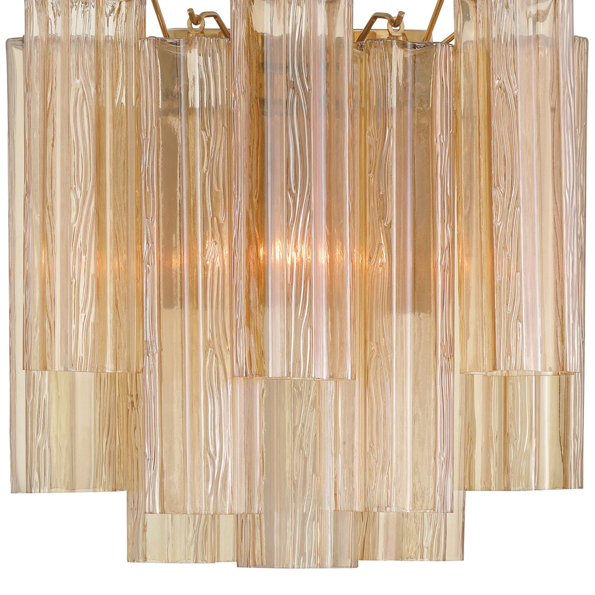 Addis 14.5'' Aged Brass Sconce Gold 14.5"W x 14.5"H x 9.75"D
