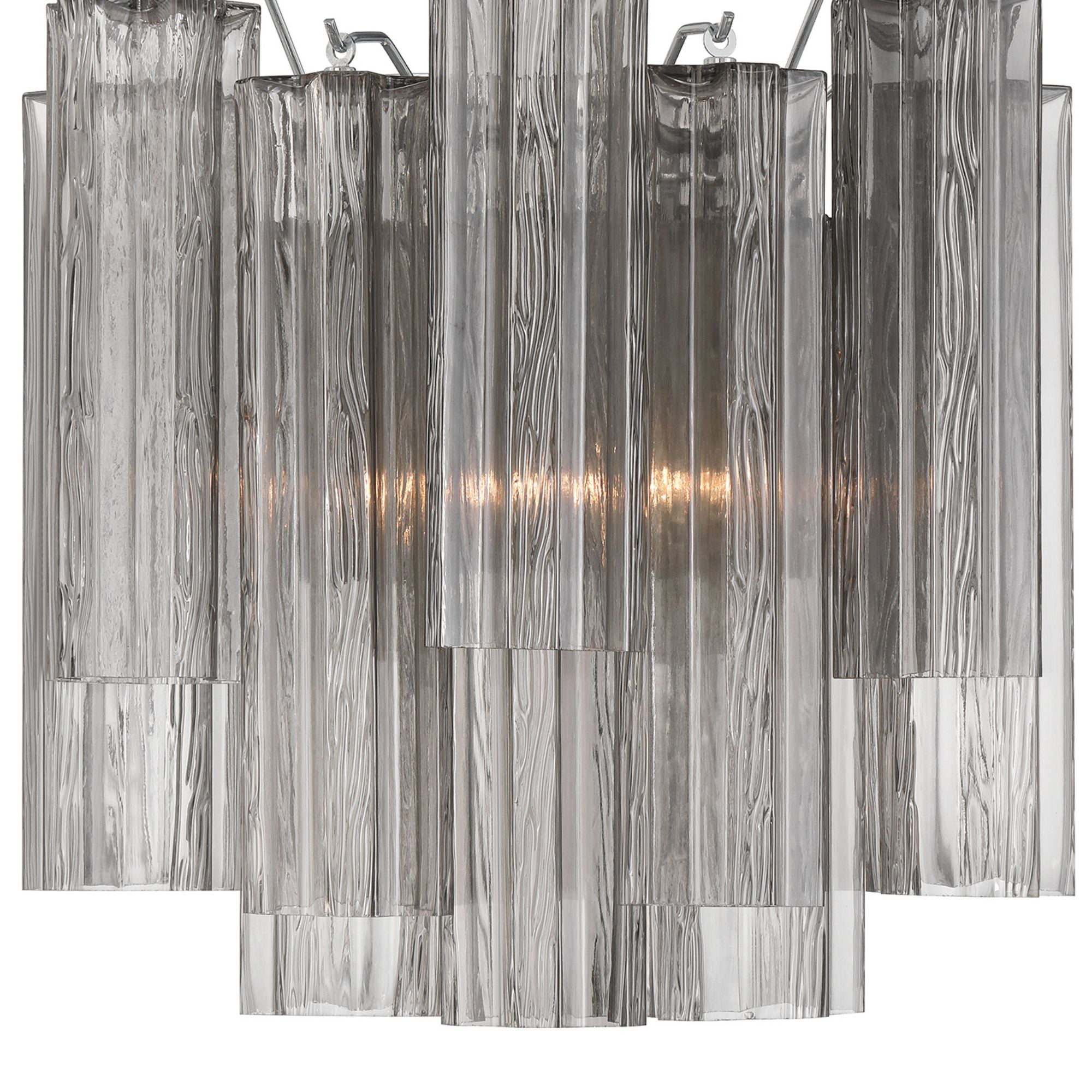 Addis 14.5'' Polished Chrome Sconce Gray 14.5"W x 14.5"H x 9.75"D