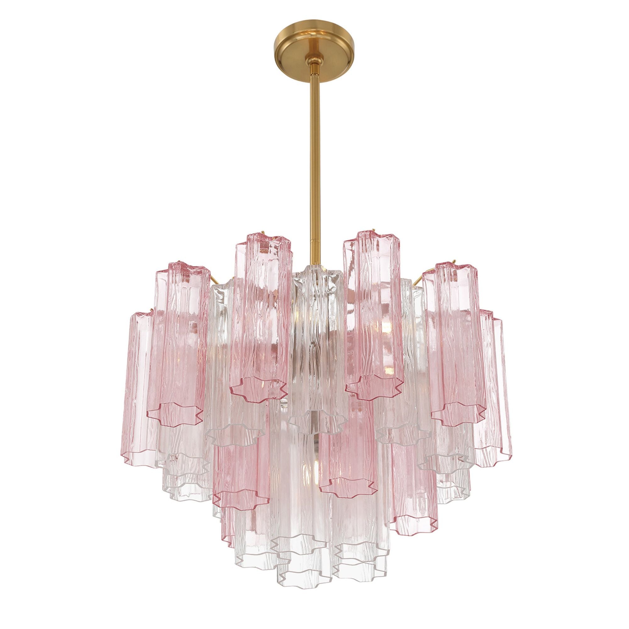 Addis 19.75'' Aged Brass Chandelier Multi 19.75"W x 14"H x 19.75"D