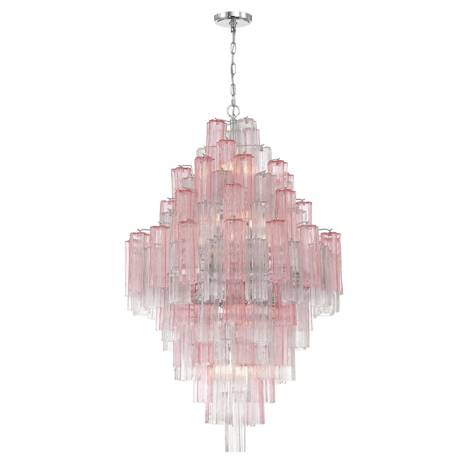 Addis 31.5'' Polished Chrome Chandelier Multi 31.5"W x 50.5"H x 31.5"D
