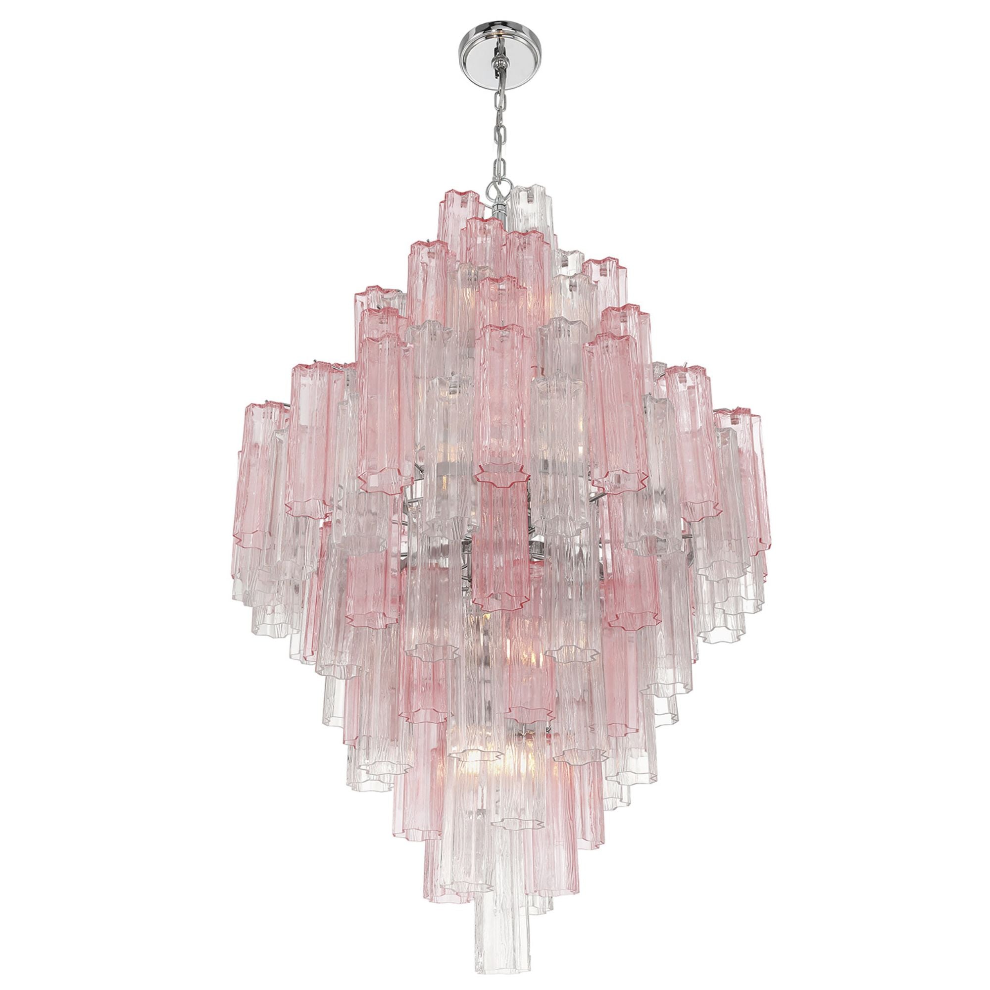Addis 31.5'' Polished Chrome Chandelier Multi 31.5"W x 50.5"H x 31.5"D