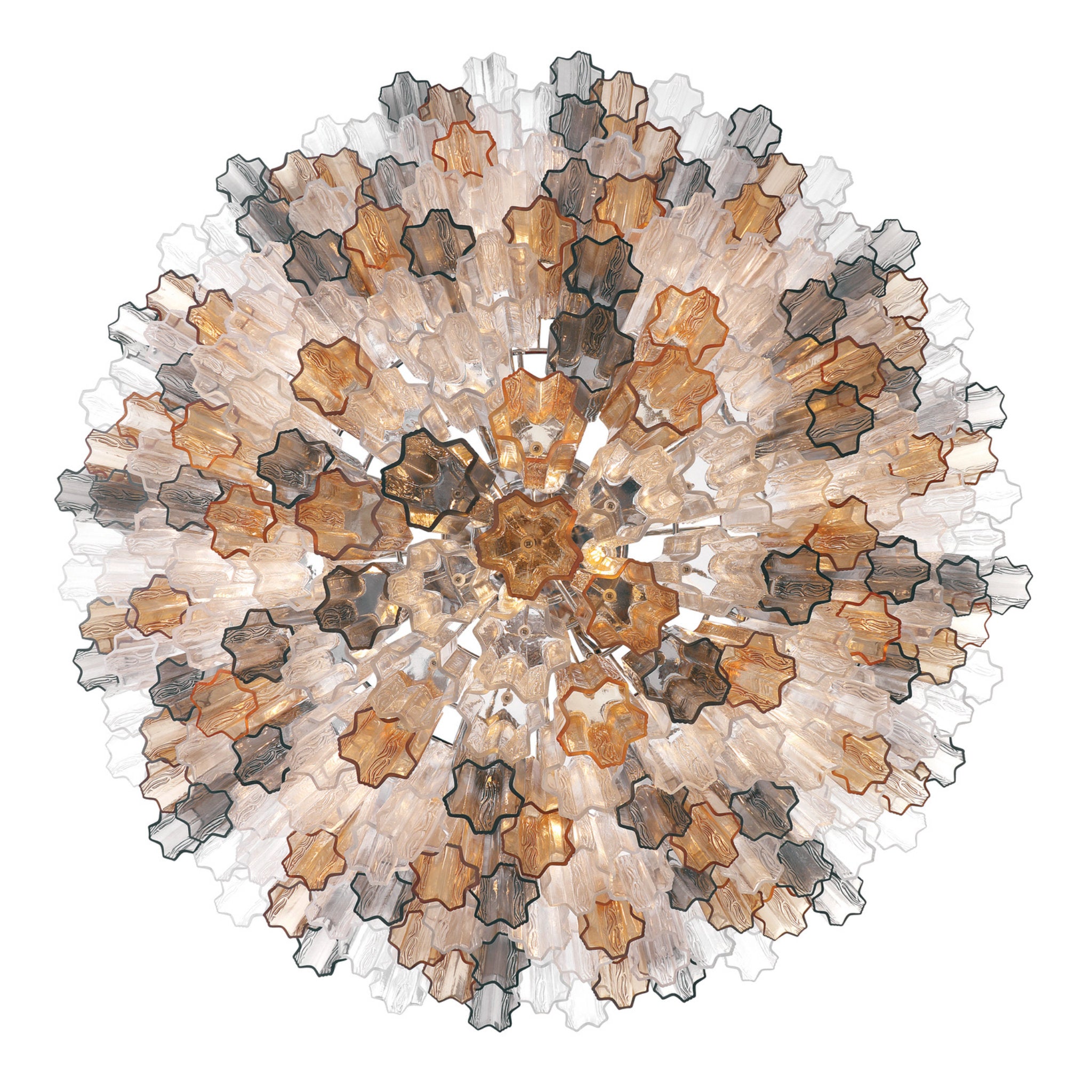 Addis 49'' Polished Chrome Chandelier Multi 49"W x 42.5"H x 49"D