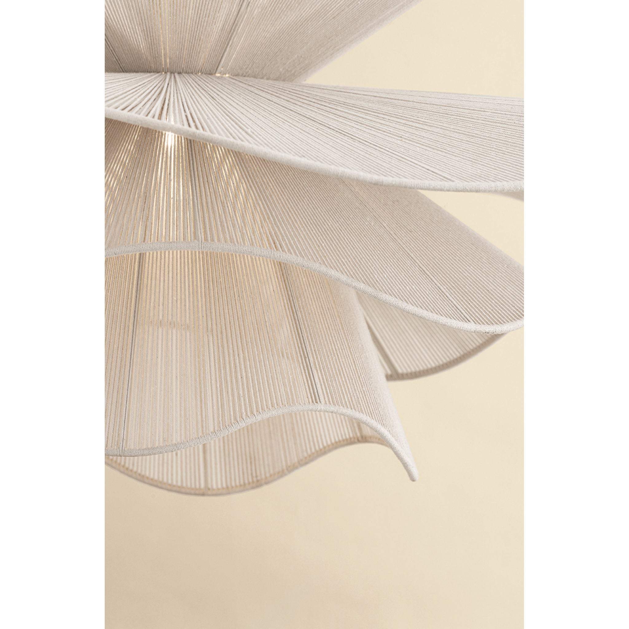 Amanda 1-Light Chandelier in Aged Brass 44W x 18.5H