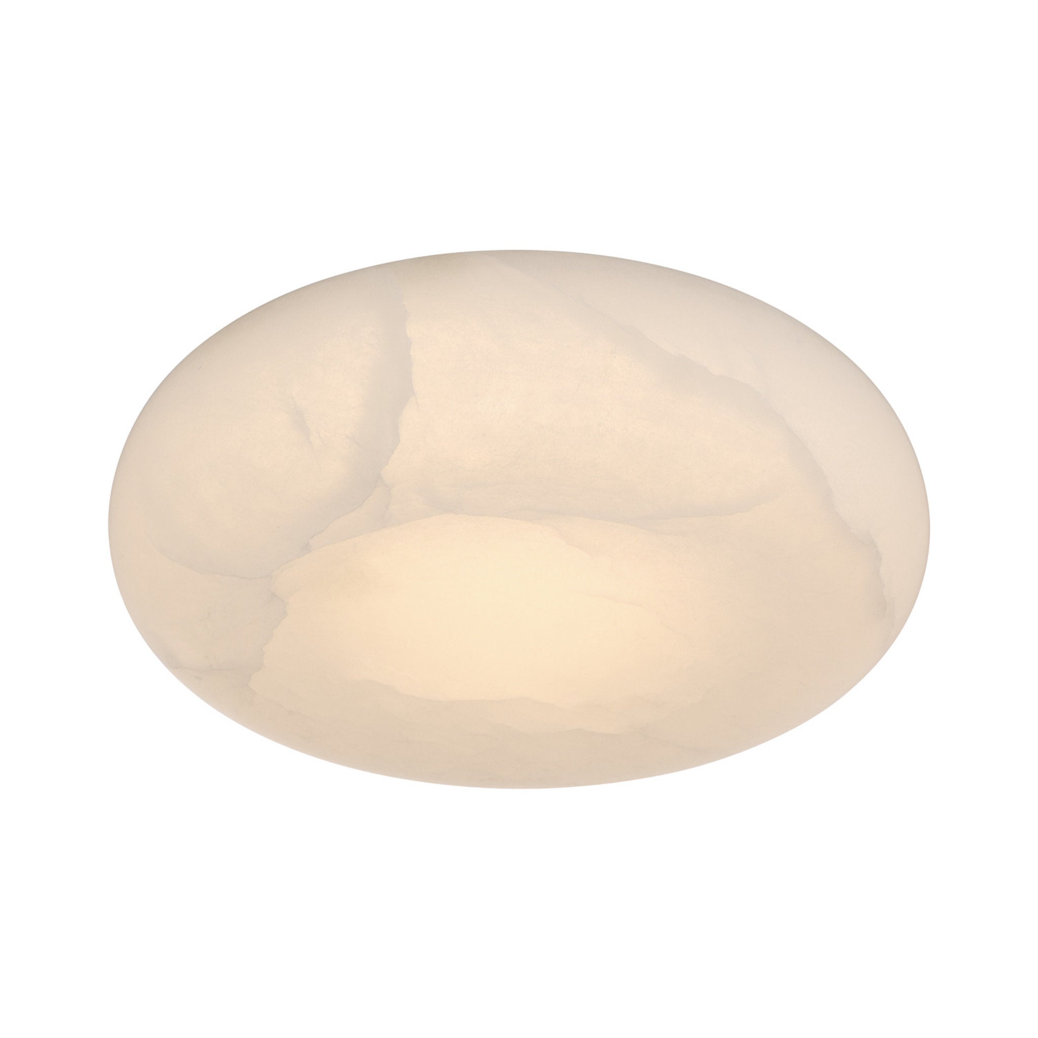 Acme 16'' Integrated LED Aged Brass Flush Mount Gold 16"W x 5.5"H x 16"D