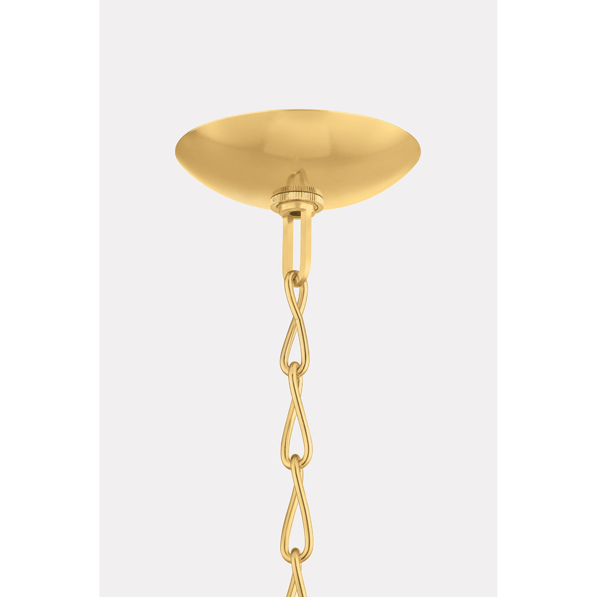 Apple Valley 1-Light Pendant in Aged Brass 13.25W x 18H