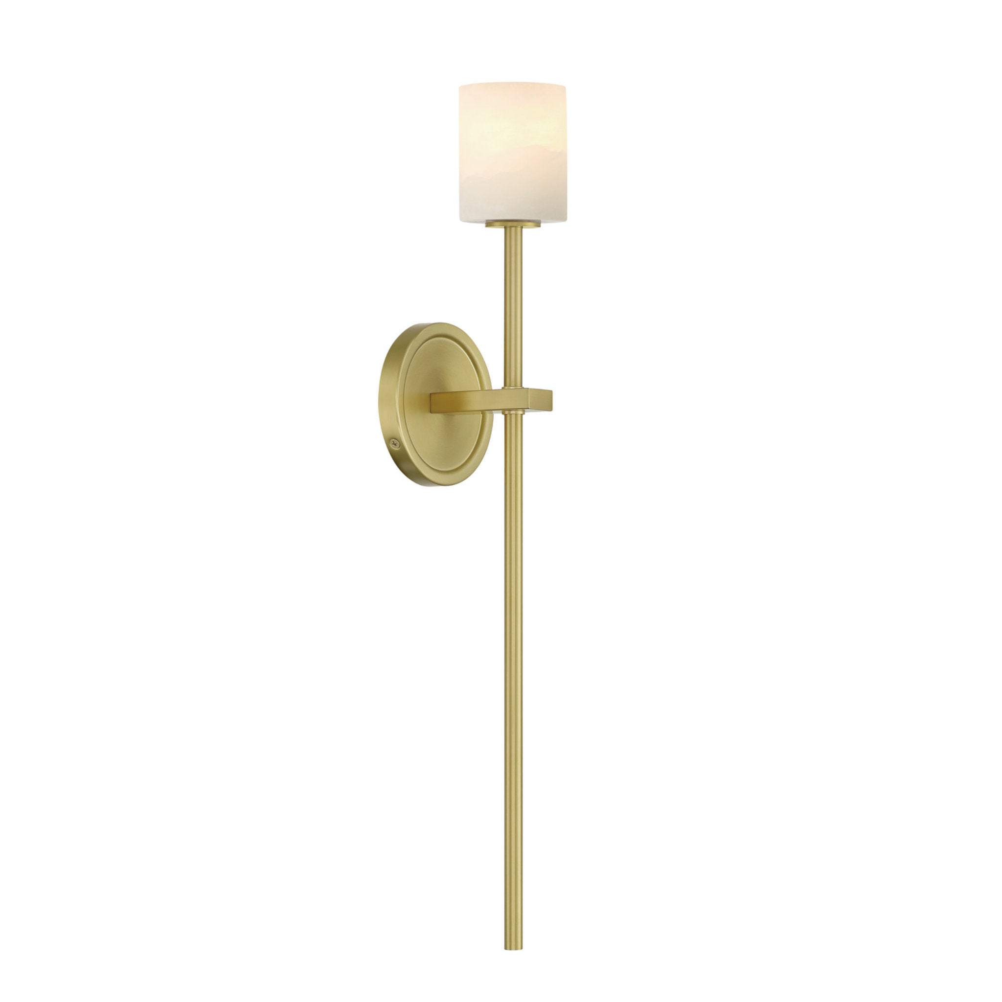 Aragon 4.5'' LED Soft Brass Sconce Gold 4.5"W x 10.75"H x 4.5"D