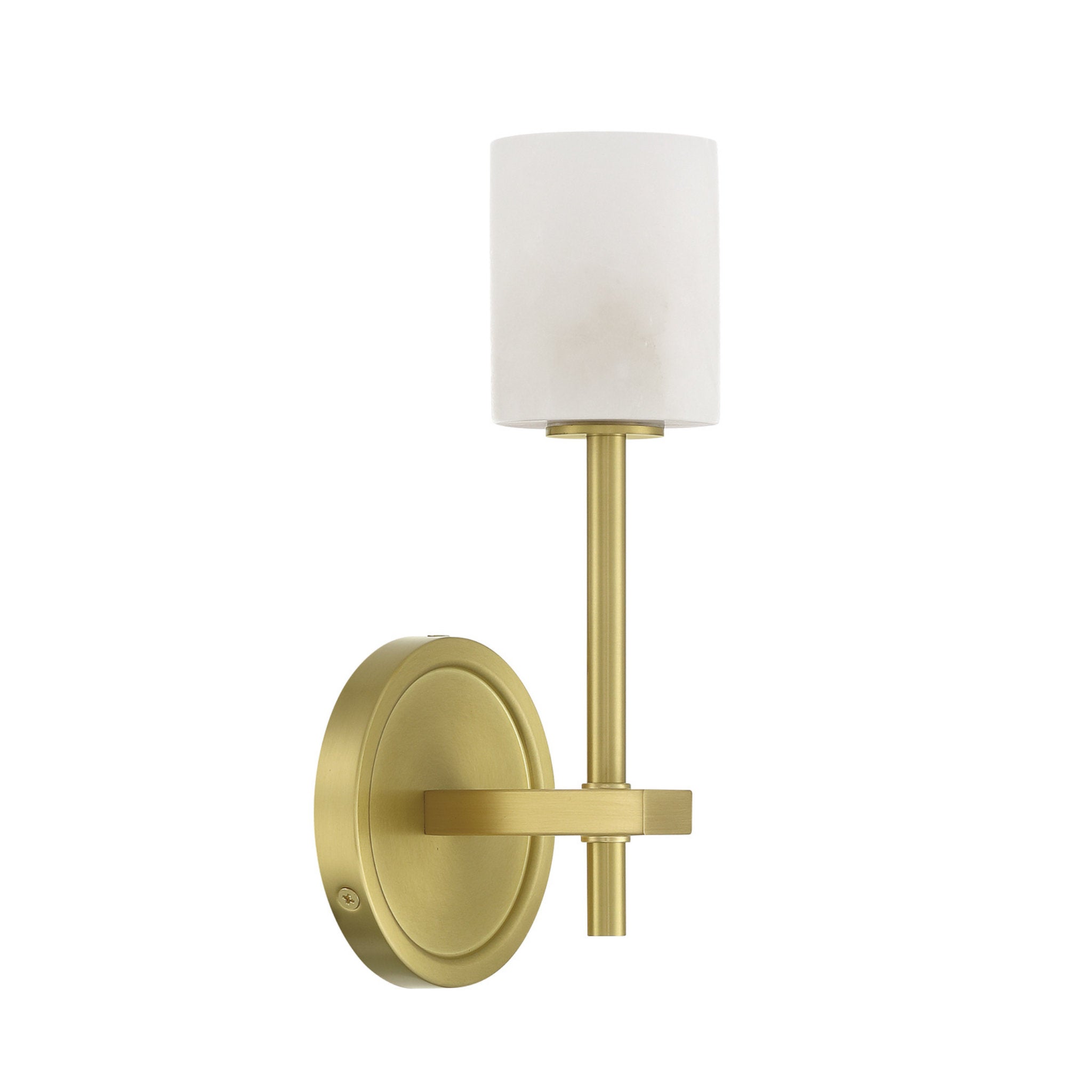 Aragon 4.5'' LED Soft Brass Sconce Gold 4.5"W x 10.75"H x 4.5"D