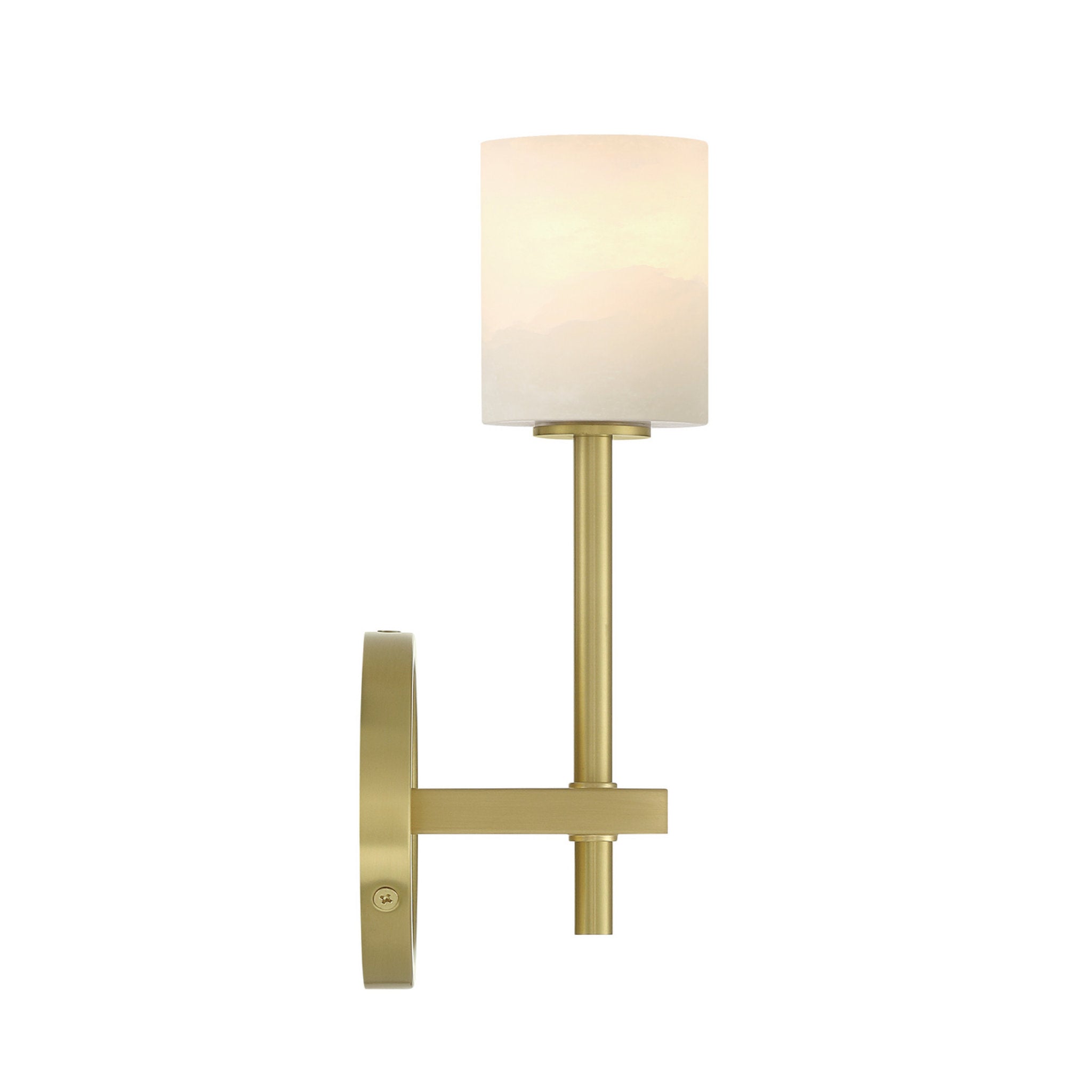 Aragon 4.5'' LED Soft Brass Sconce Gold 4.5"W x 10.75"H x 4.5"D