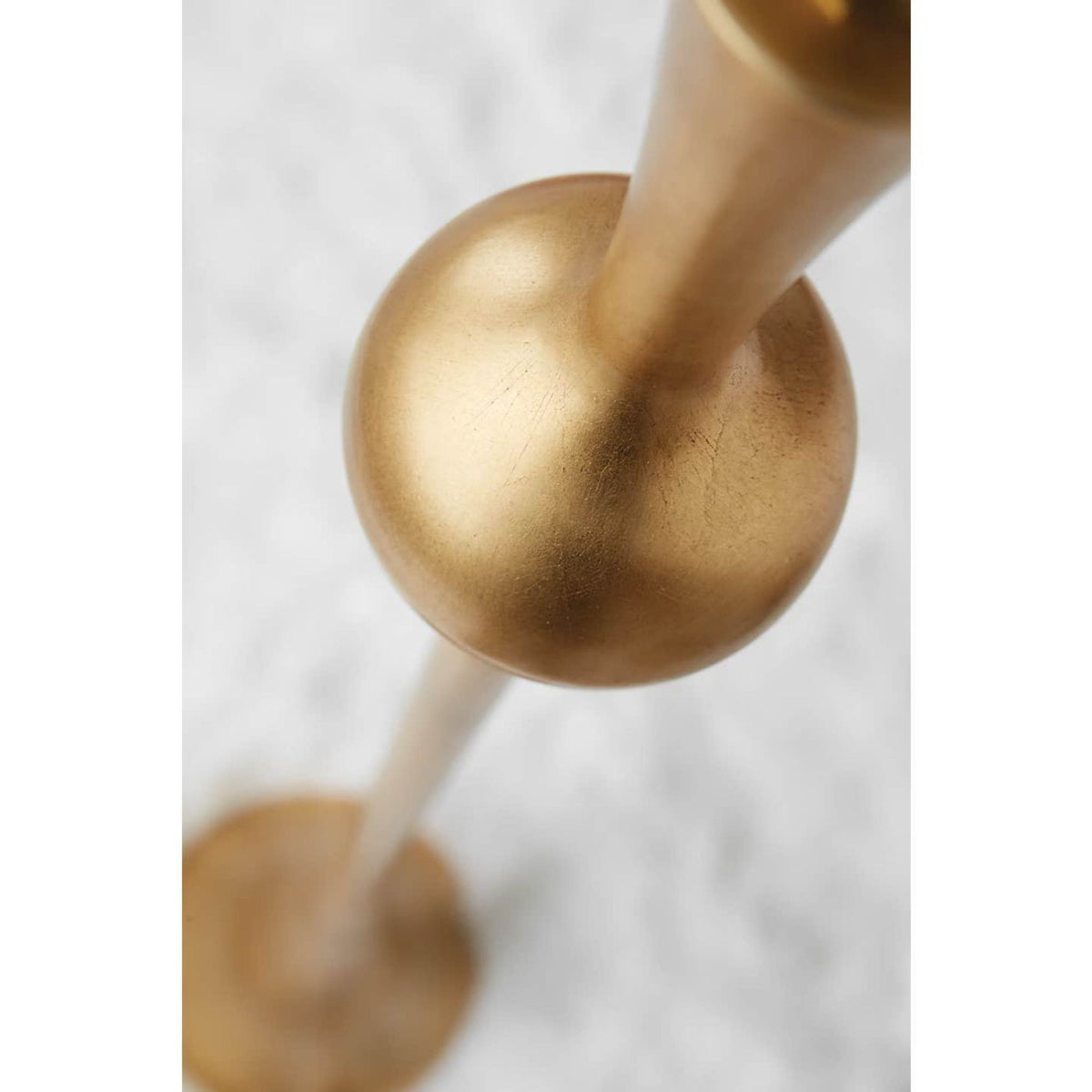 AERIN Dover Floor Lamp in Gild with Linen Shade W21.5" x H63.5"