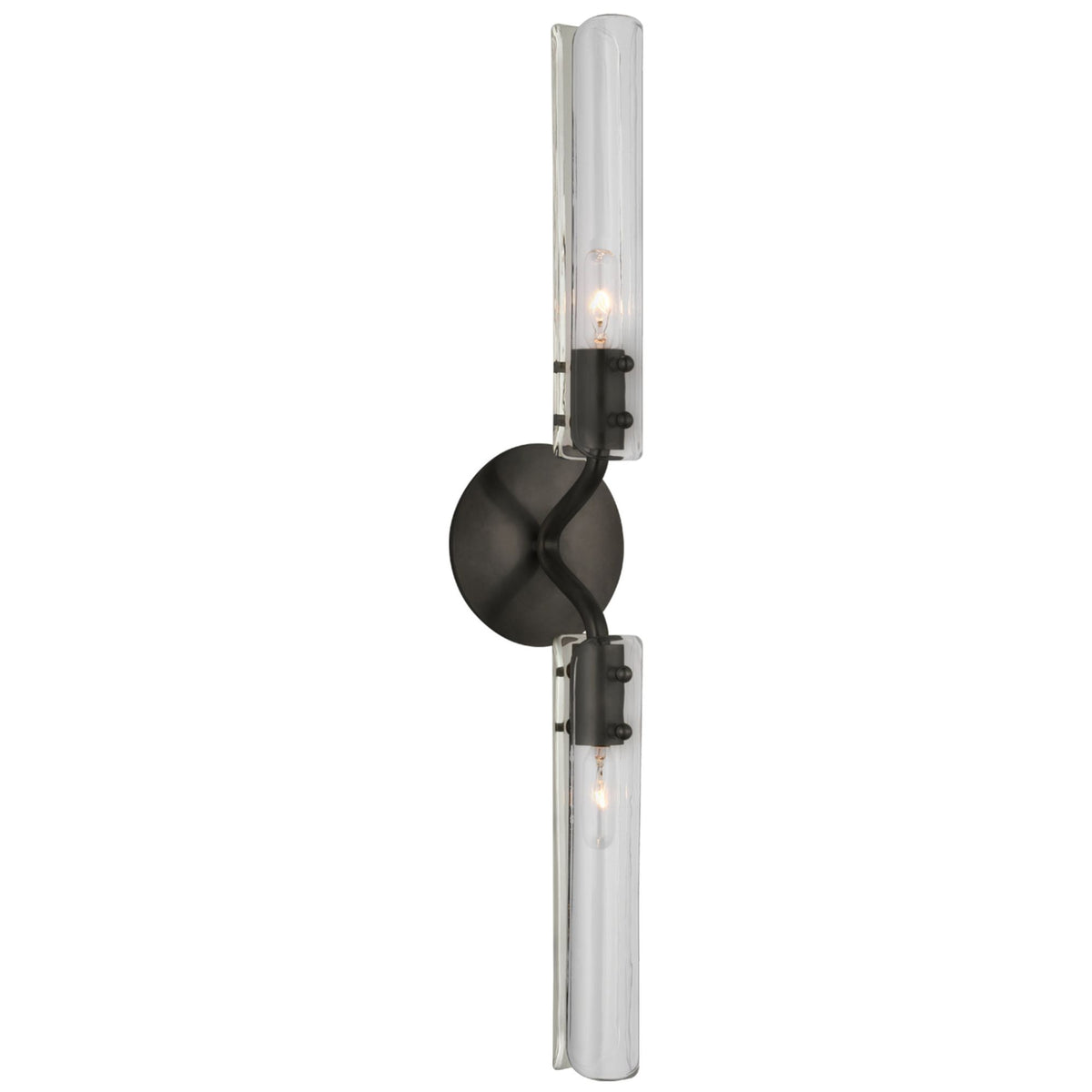 AERIN Casoria 23" Linear Sconce in Bronze with Clear Glass W4.75" x H23.5" x E4.25"