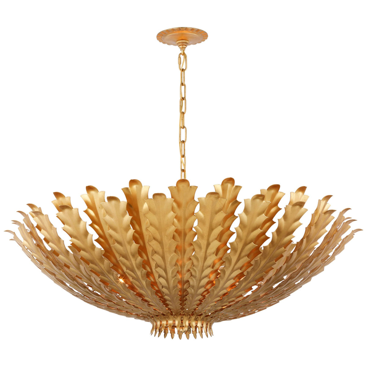 AERIN Hampton Large Chandelier in Gild W36" x H14"
