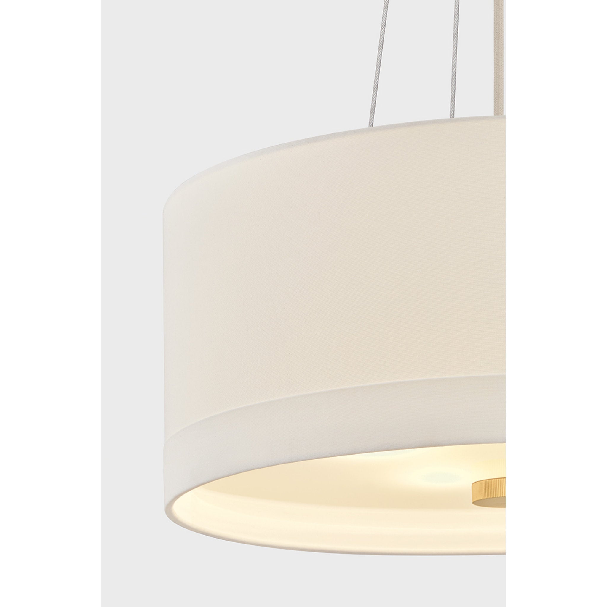 Ashland 4-Light Pendant in Aged Brass 22W x 10.25H