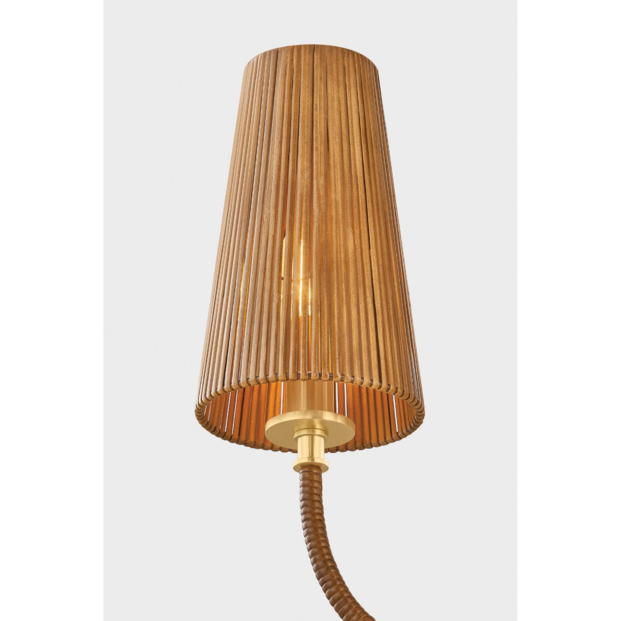 Atwood 10-Light Chandelier in Aged Brass 40W x 32.5H