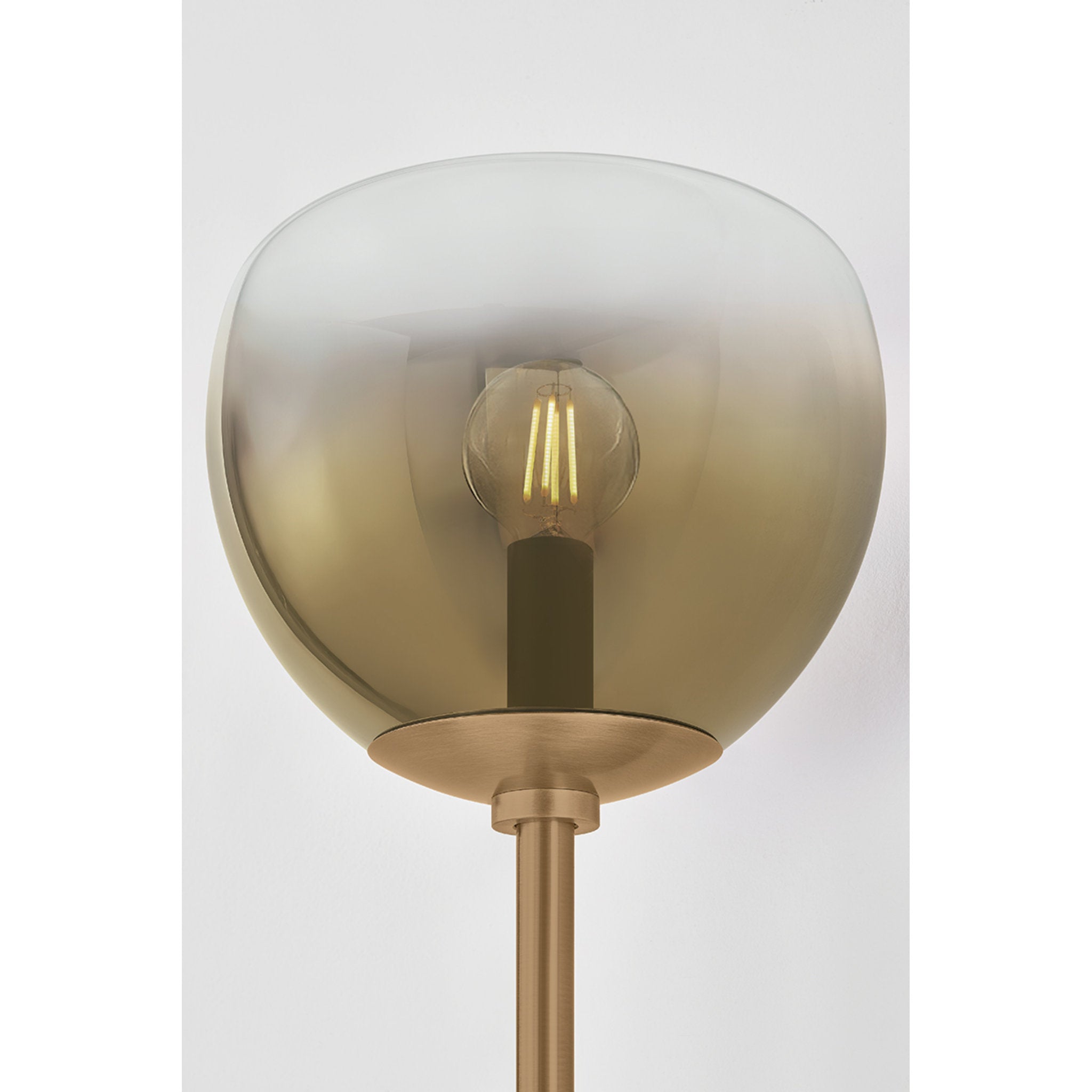 August 1-Light Wall Sconce in Patina Brass 7.75W x 15H
