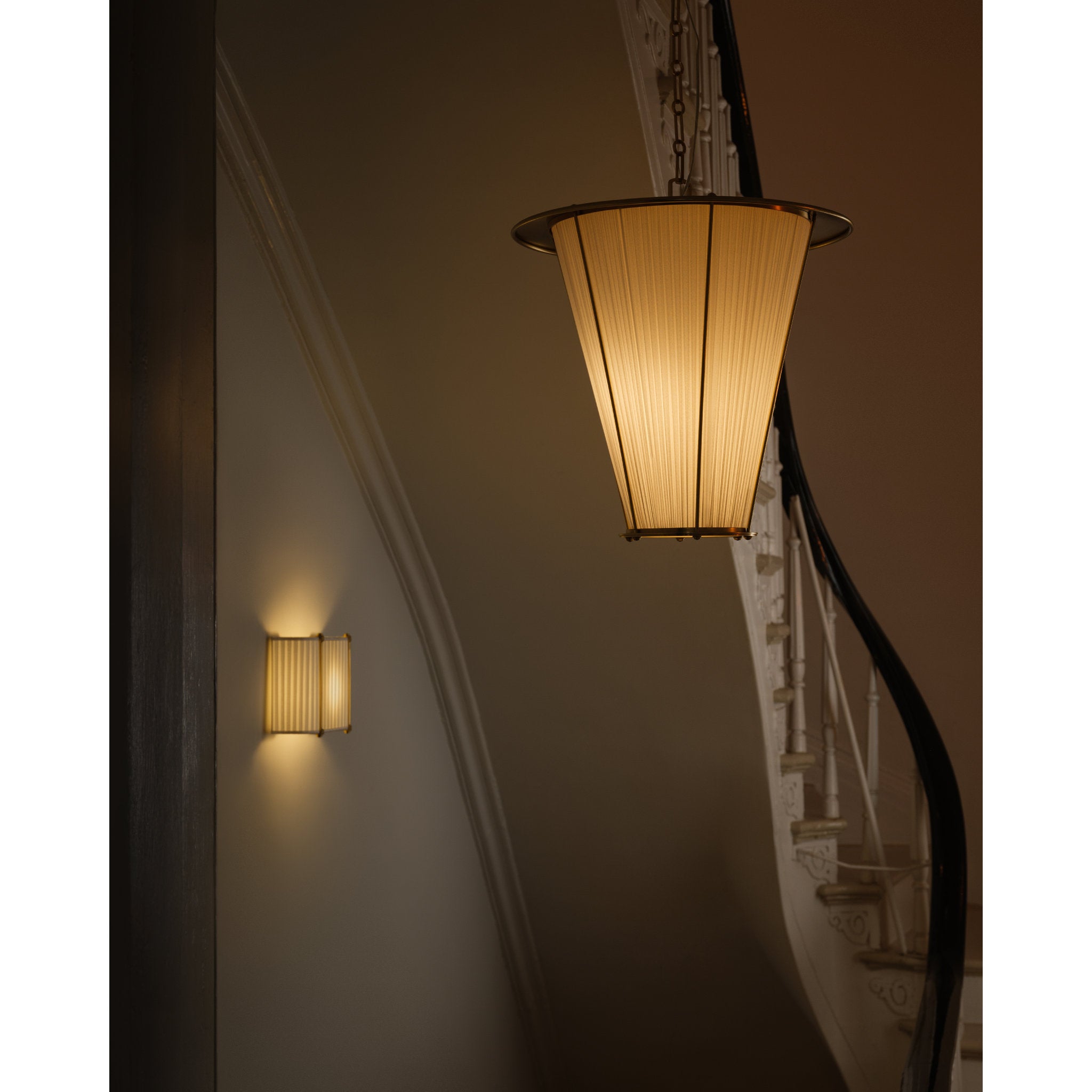 Cornell 2-Light Wall Sconce in Aged Brass by Augusta Hoffman 6.5W x 18H