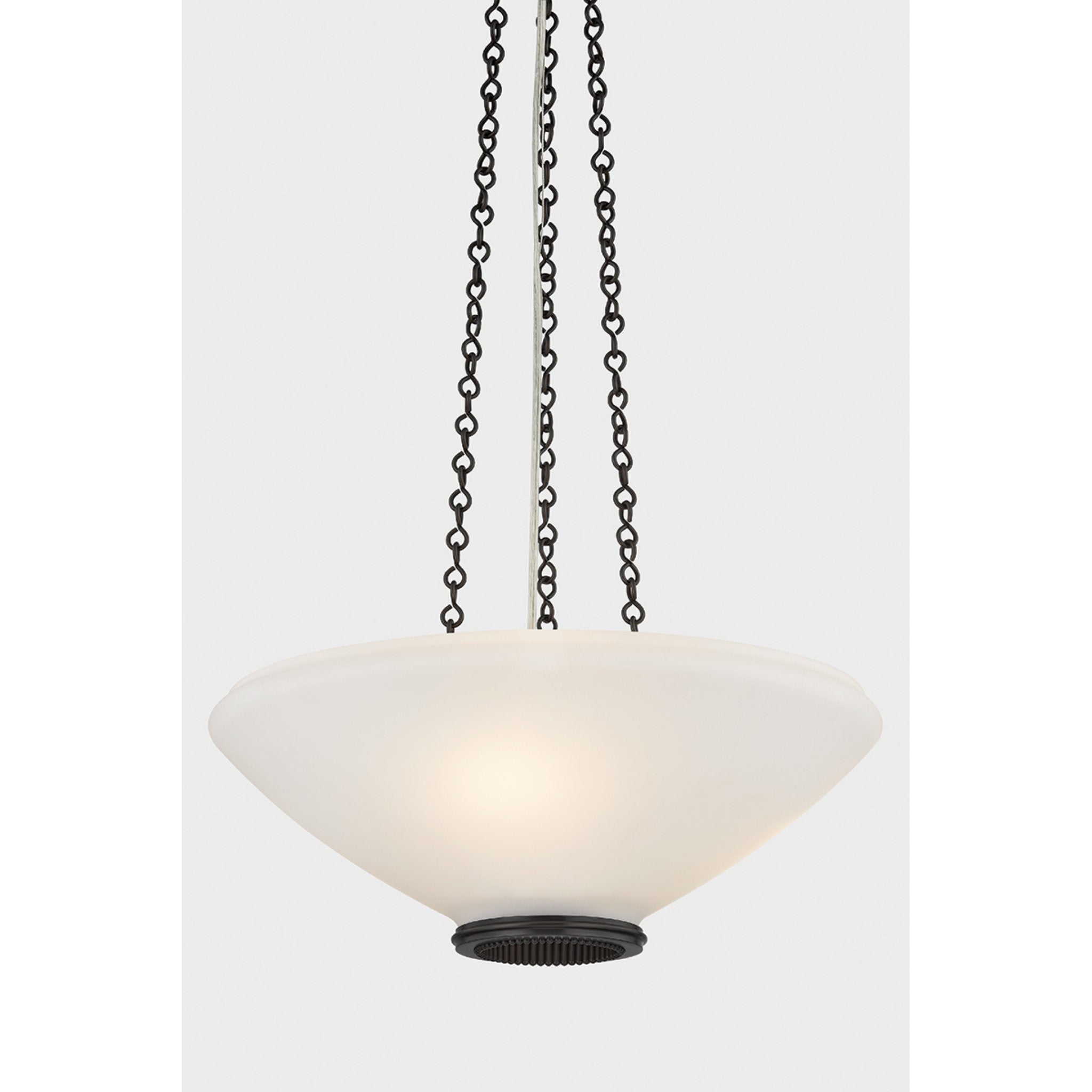 Awosting 3-Light Pendant in Distressed Bronze 17W x 6.25H