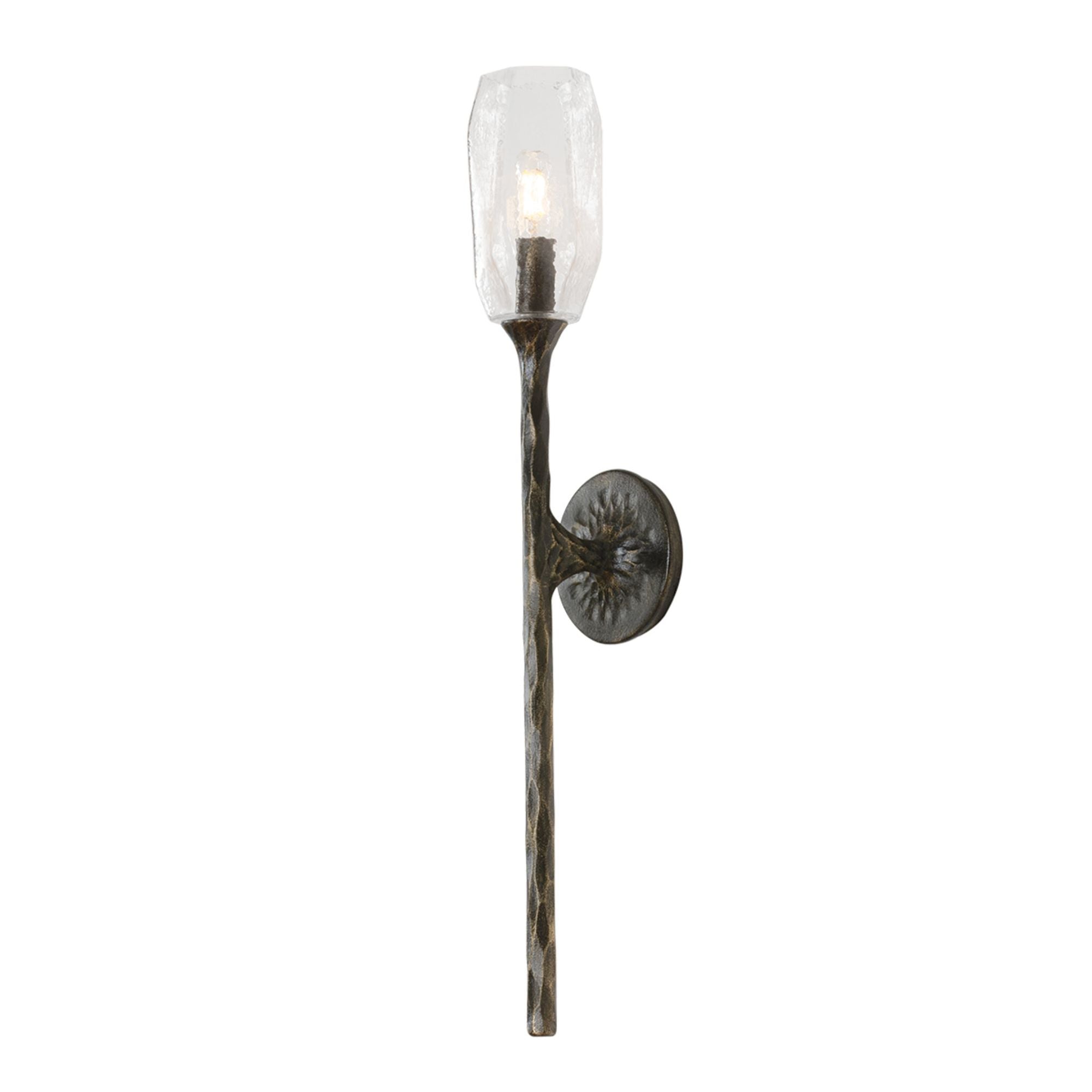 Lyle 1-Light Wall Sconce in Black Patina Gold 5W x 27.25H