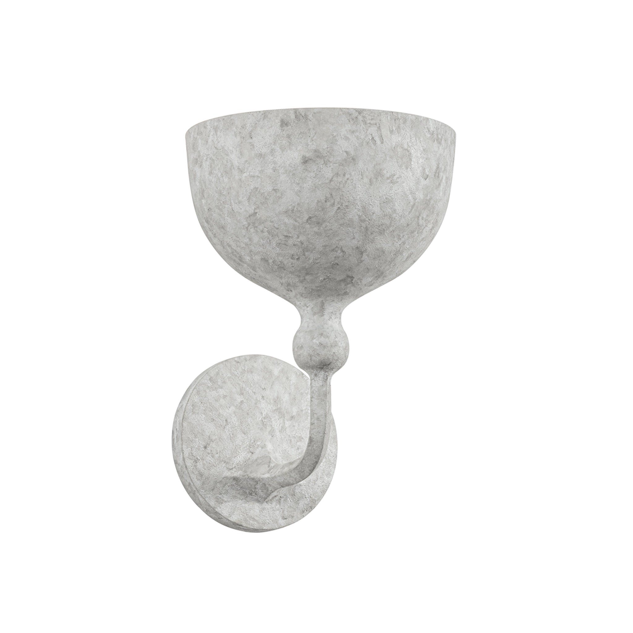Paget 1-Light Wall Sconce in Weathered White 7W x 10.25H