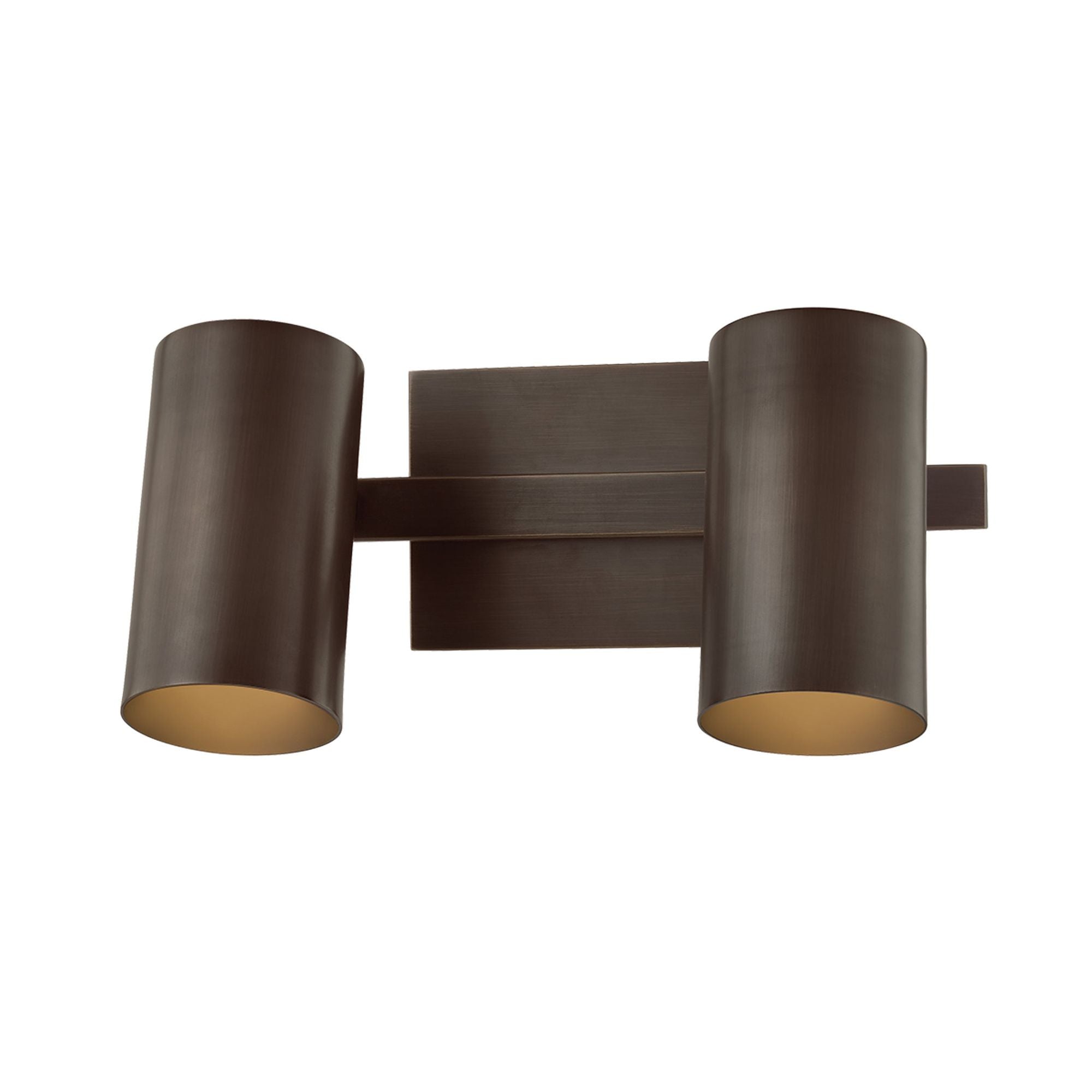 Rueben 2-Light Bath and Vanity in Bronze 12W x 6.25H
