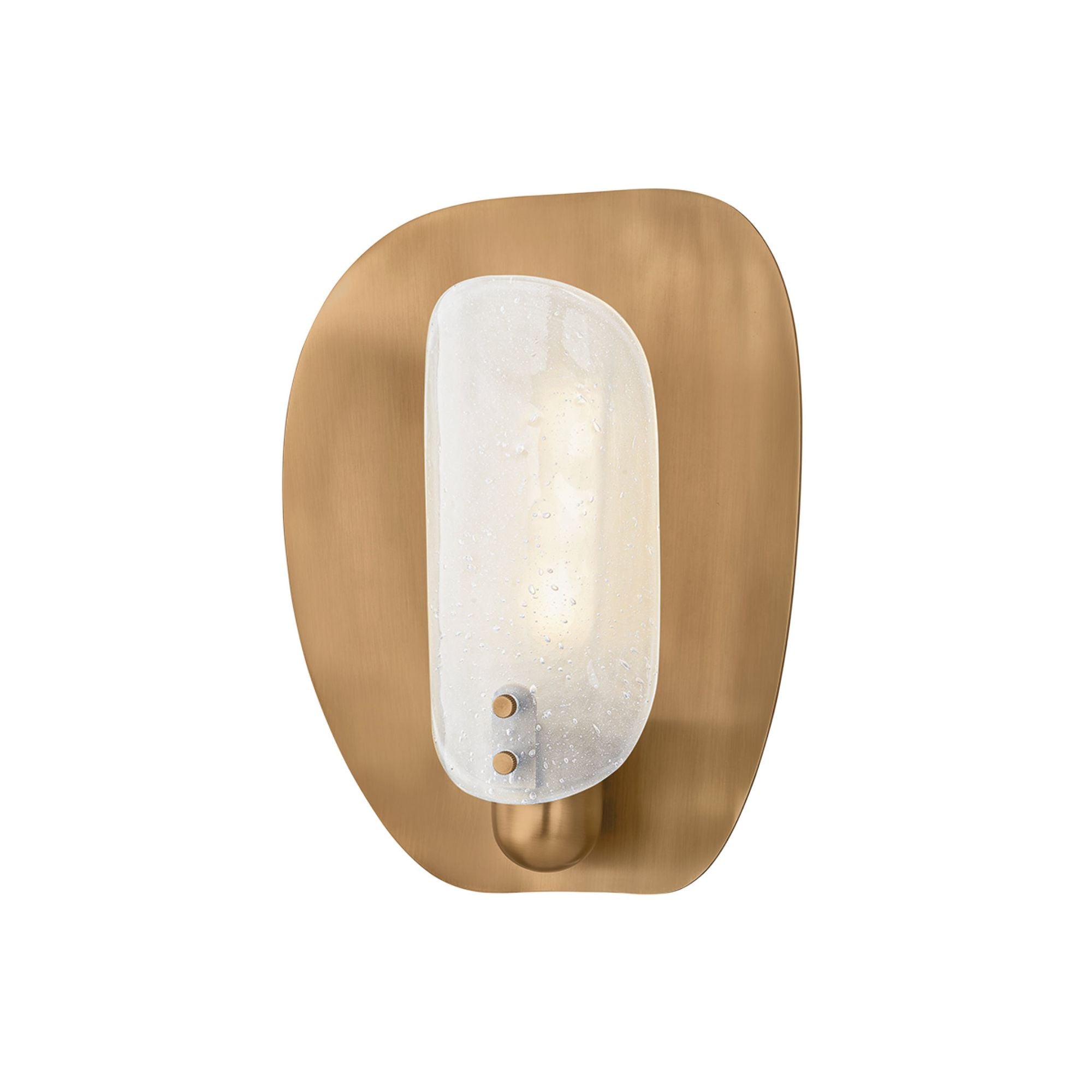 Adler Wall Sconce 1-Light LED in Patina Brass 9.75L x 9.75W x 12.5H