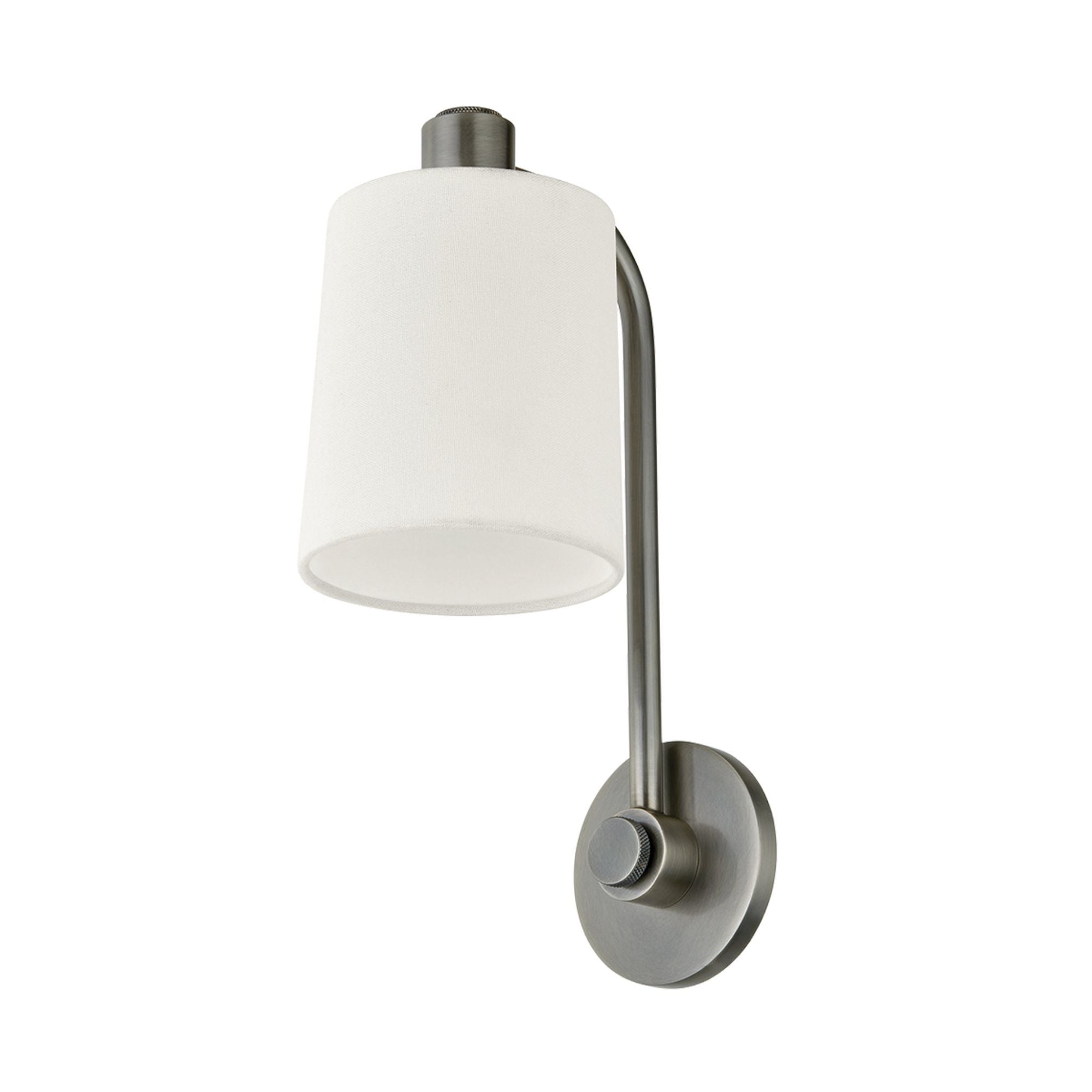 Rigby Wall Sconce 1-Light LED in Vintage Pewter 6L x 6W x 15.25H
