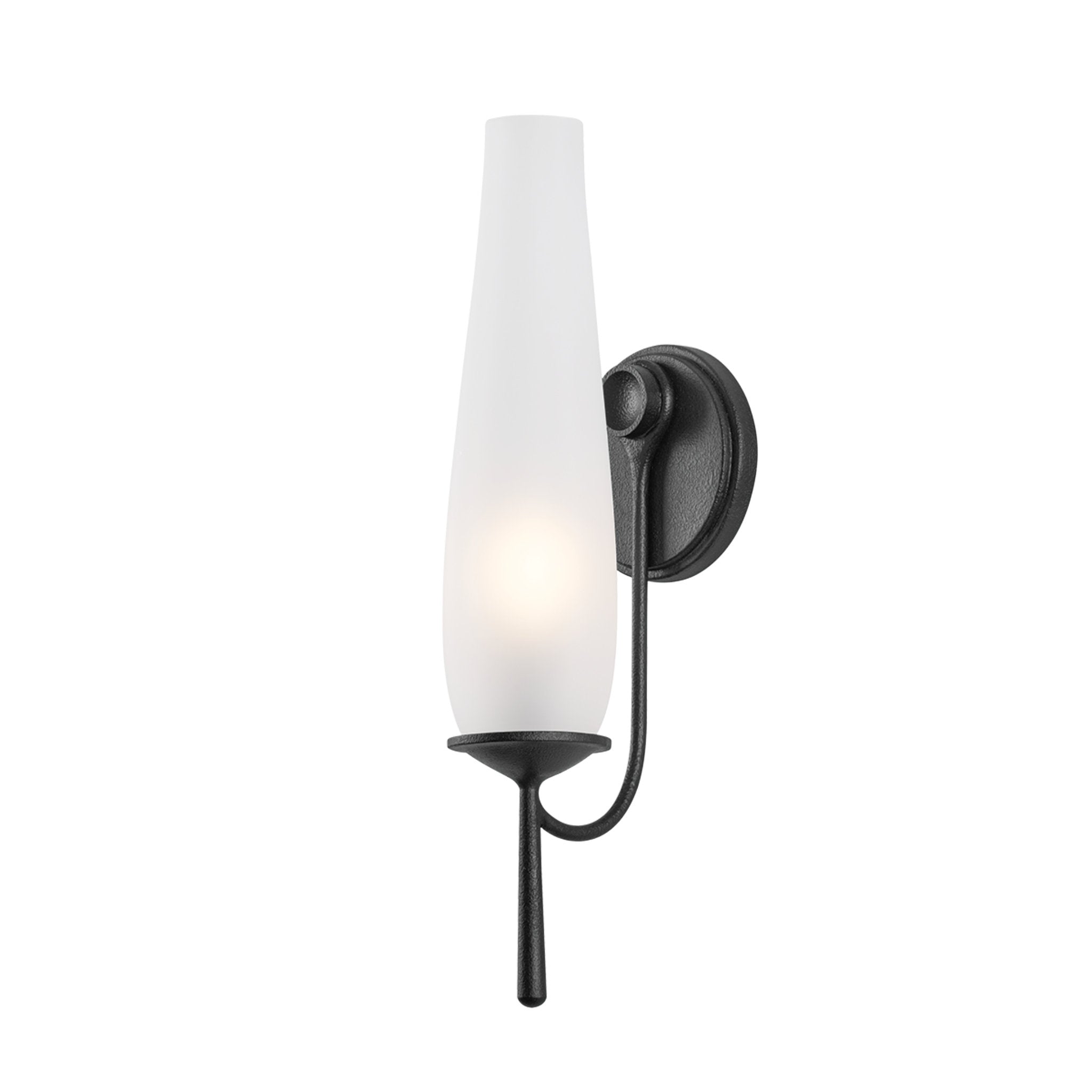 Legacy 1-Light Wall Sconce in Forged Iron by Lauren Liess 4.75W x 17.5H
