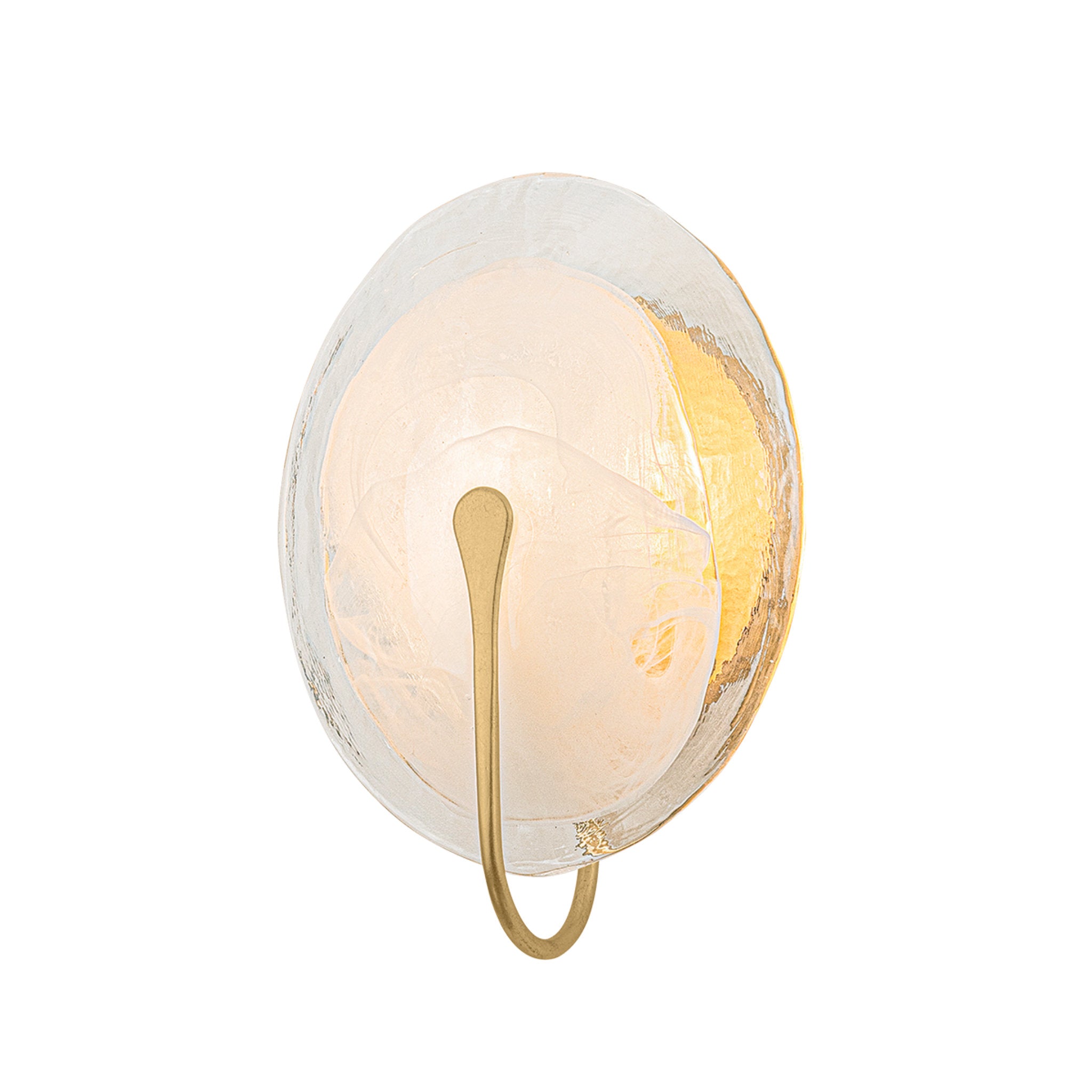 Valley 1-Light Wall Sconce in Vintage Gold Leaf 9.25W x 12.25H