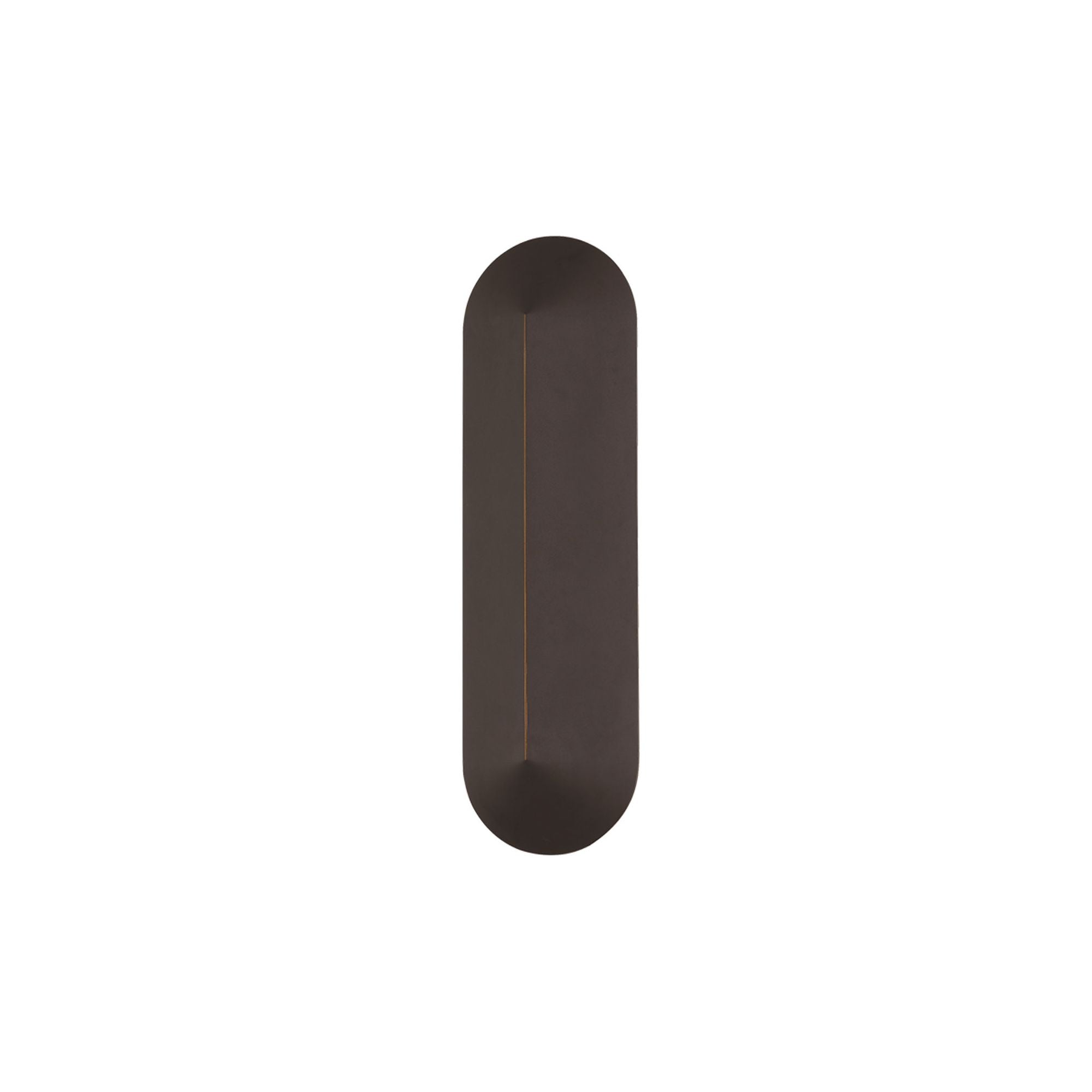 Ronan 1-Light Exterior Wall Sconce in Textured Bronze W/ Hl 6W x 20H