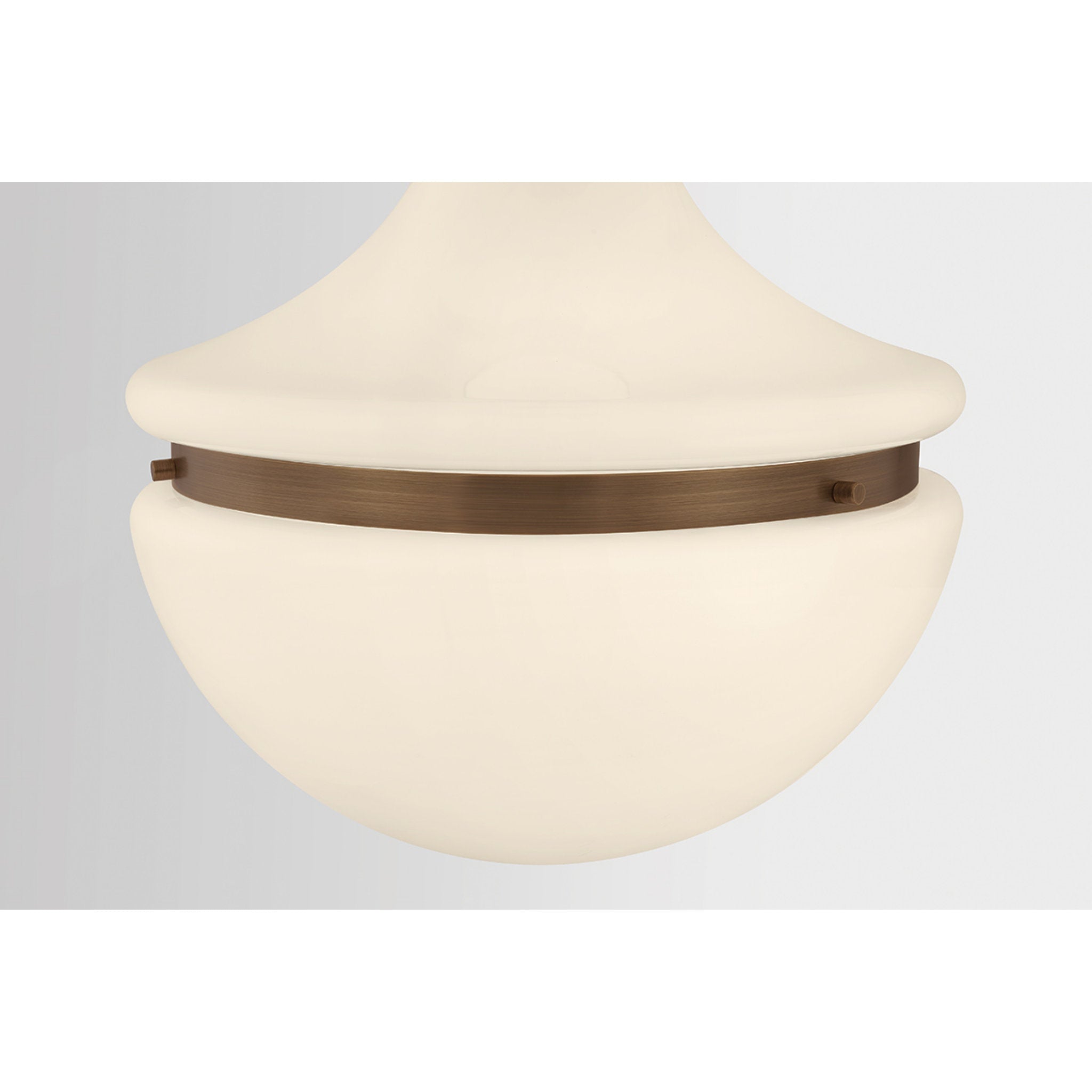 Barryville 1-Light Pendant in Historic Bronze 15.75W x 20.25H
