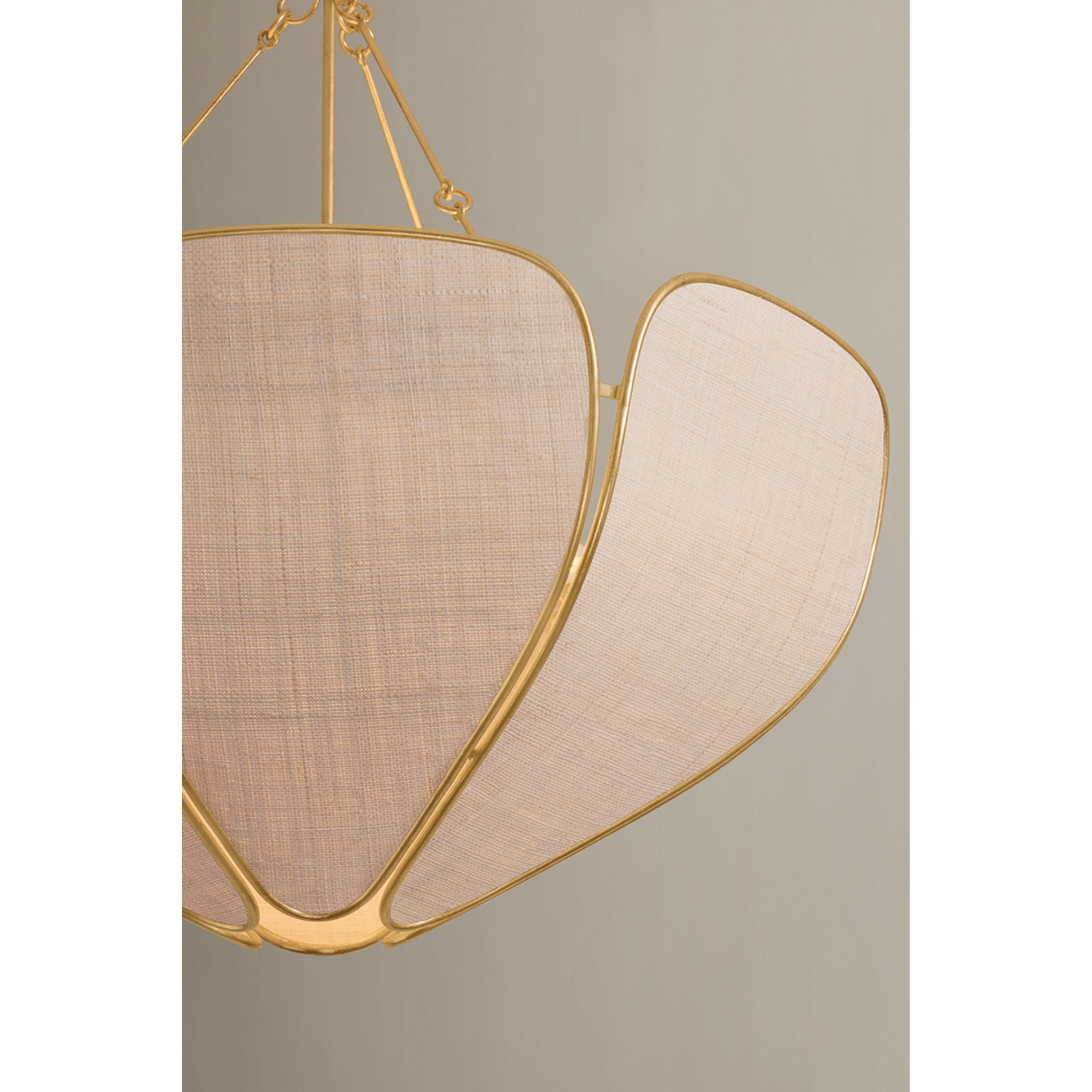Bayville 6-Light Pendant in Vintage Gold Leaf 31.75W x 32.75H