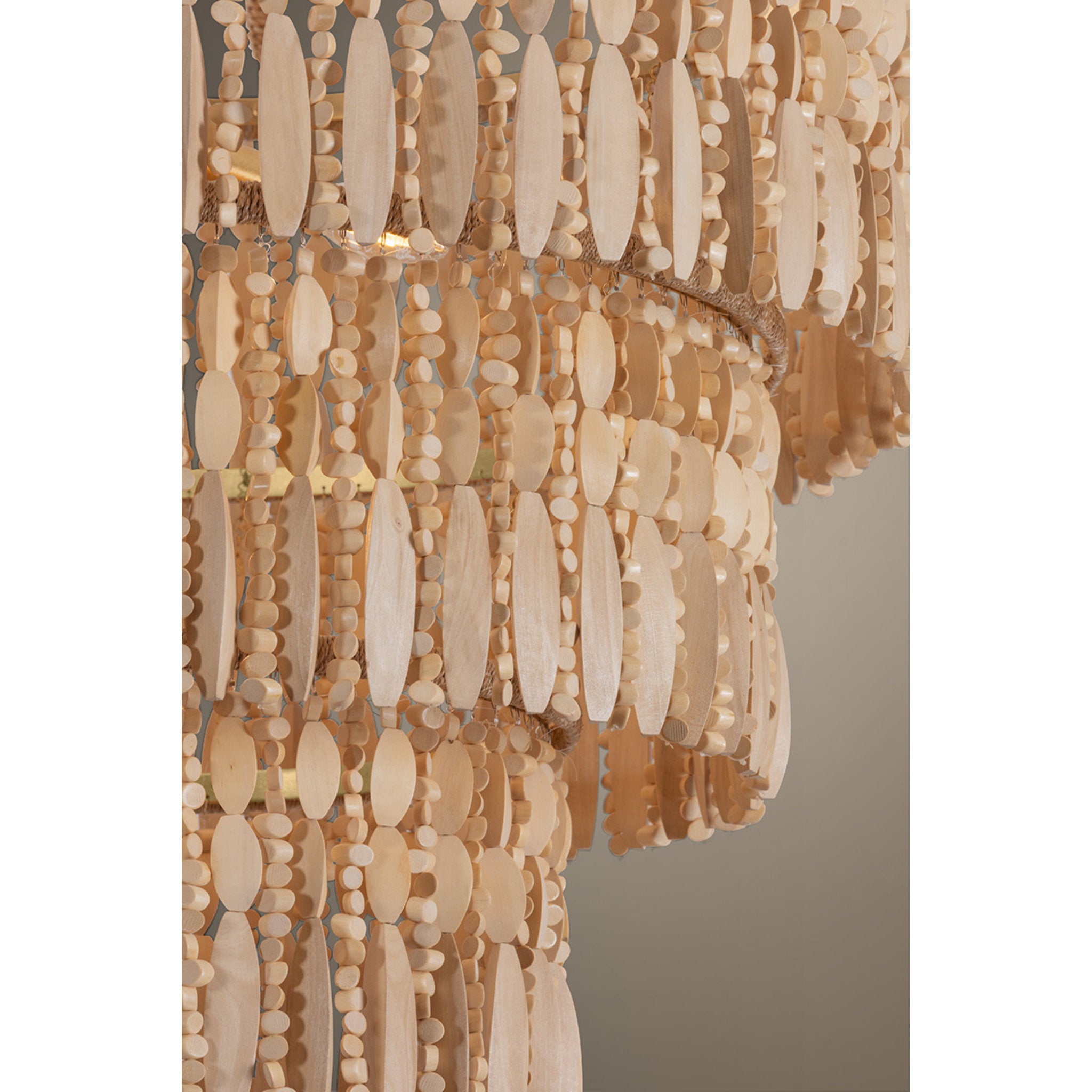 Ben 4-Light Pendant in Vintage Gold Leaf 31.5W x 25.75H