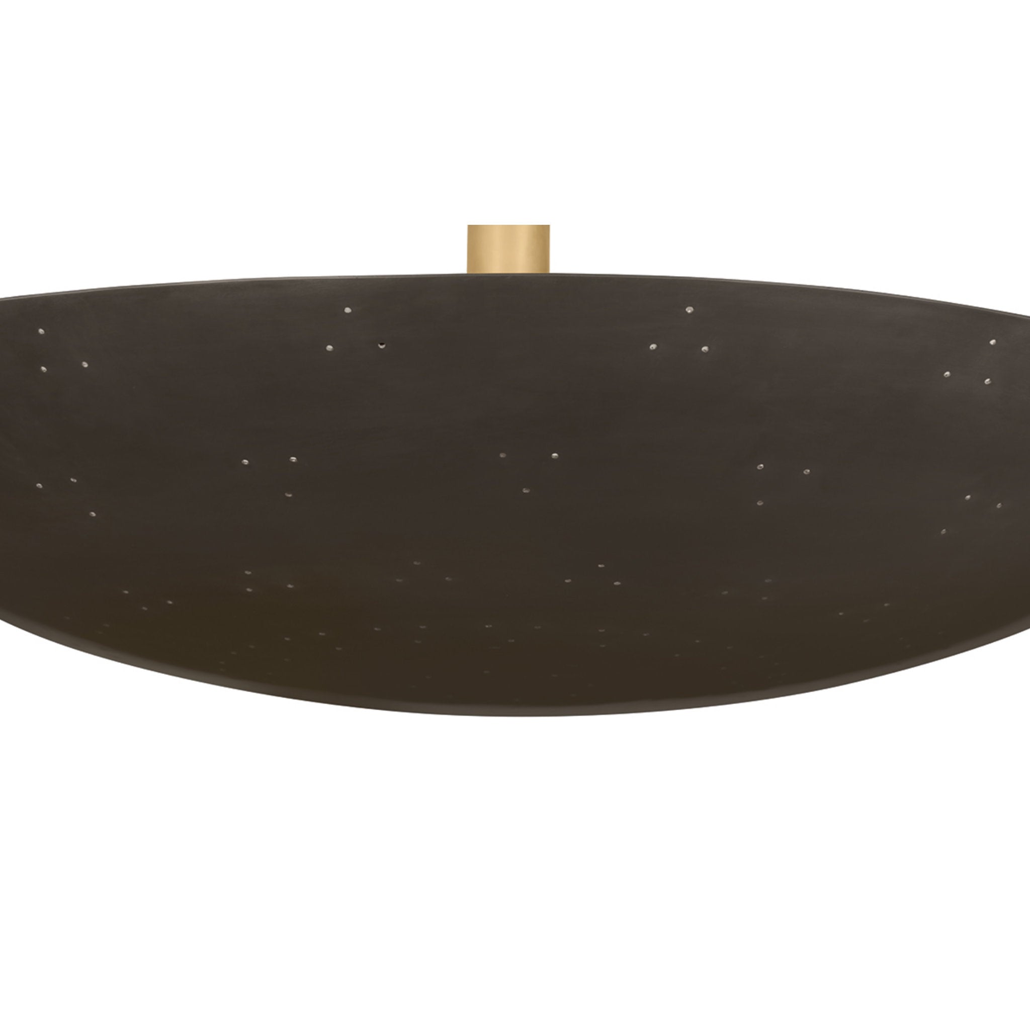 Bern 3-Light Flush Mount in Vintage Brass 28W x 10.5H (8728-VB/BRZ)