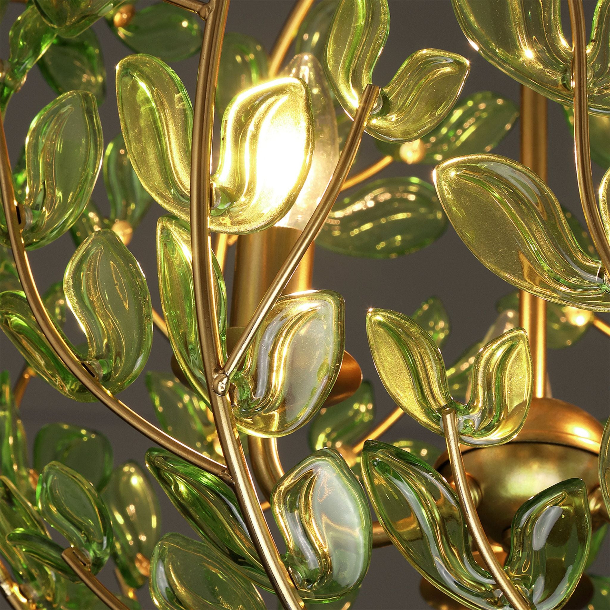 Bridget 16.5" Soft Gold Chandelier 3-Light 16.5"W x 18"H x 16.5"D