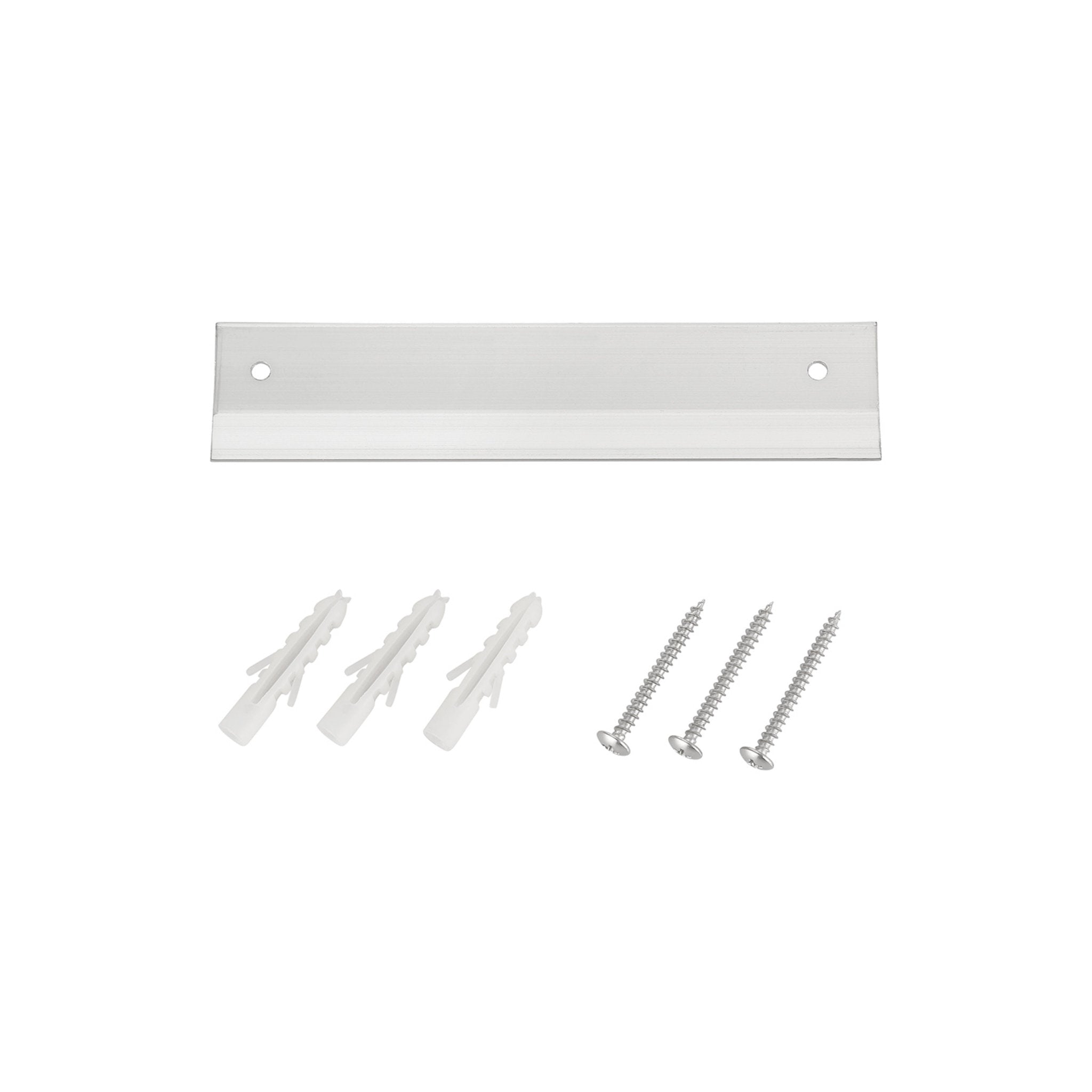 Broche 20'' Matte White Mirror White 20"W x 20"H x 1.5"D