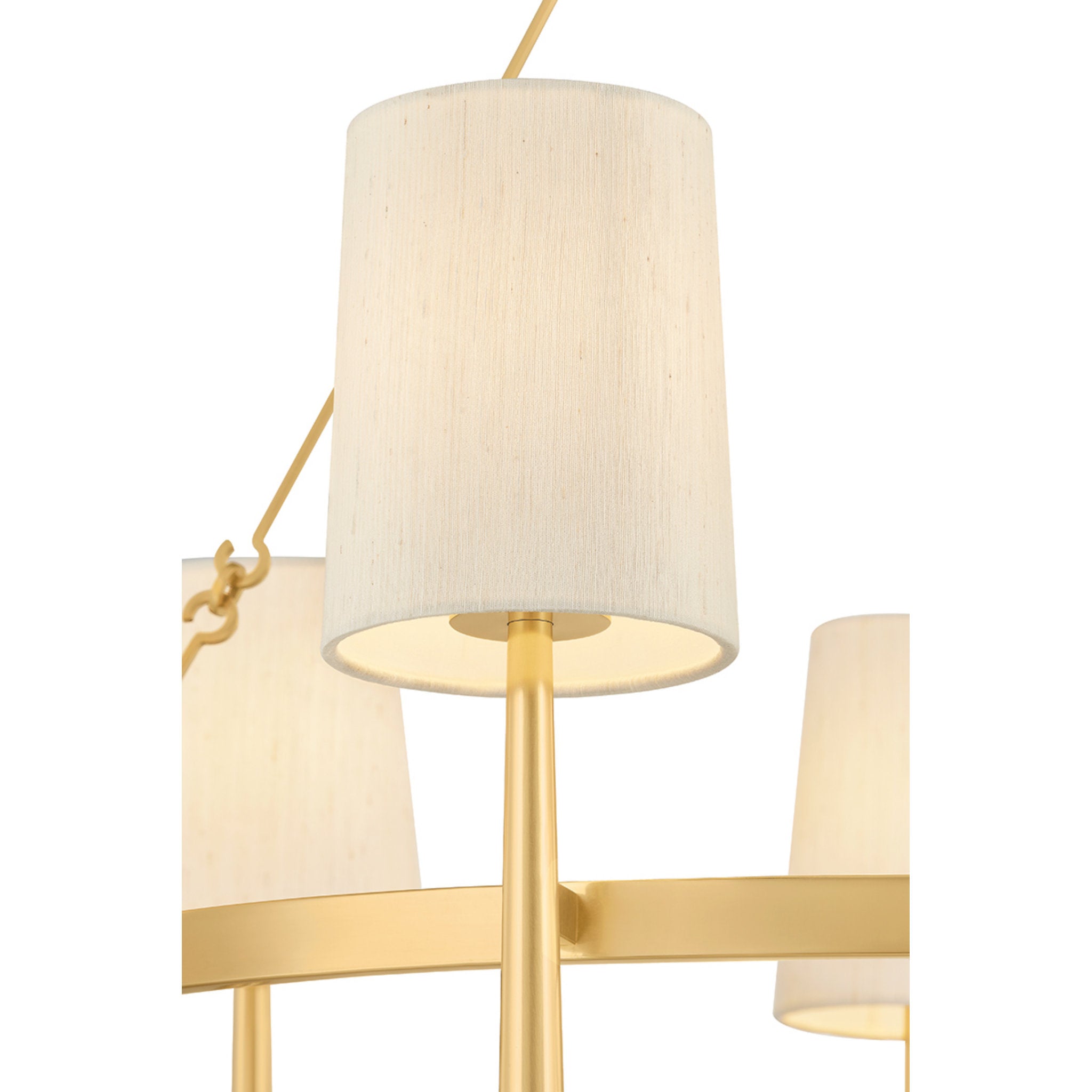 Bridgeton 9-Light Chandelier in Aged Brass 46W x 18.25H