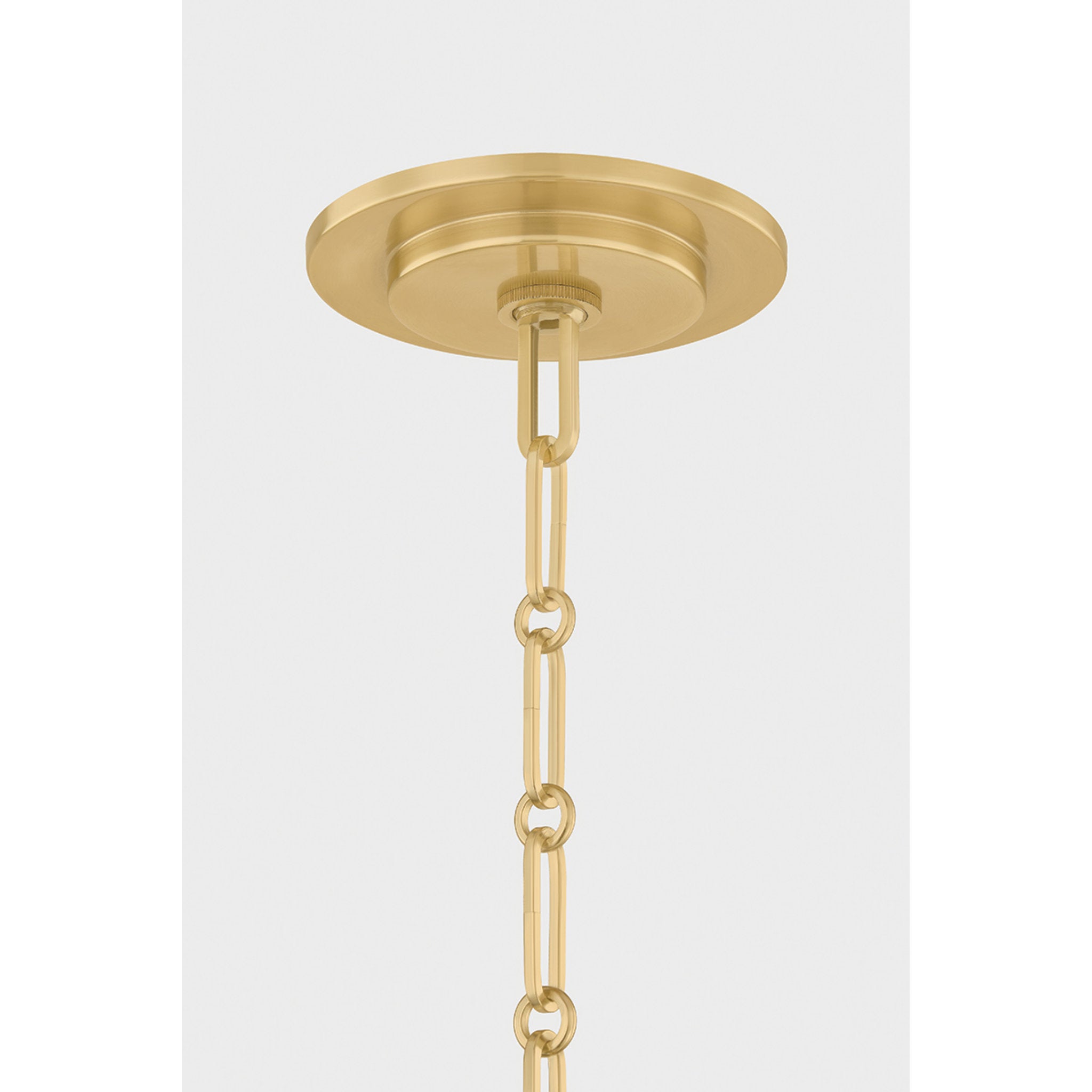 Briscoe 3-Light Pendant in Aged Brass 20.25W x 22H