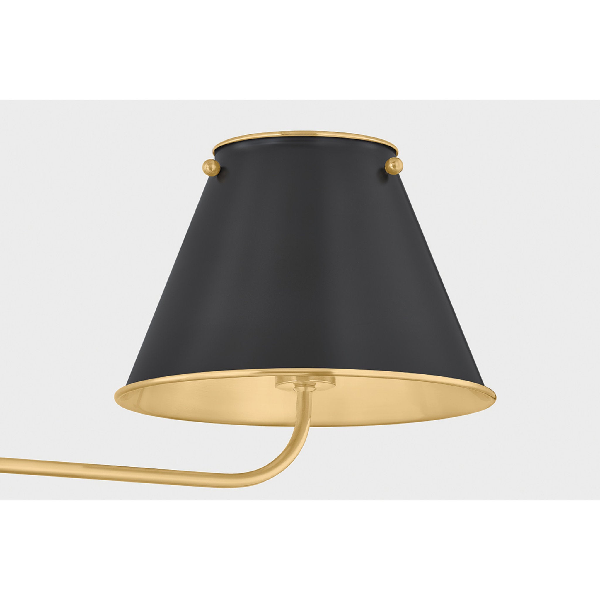 Burghley 2-Light Linear in Aged Brass by Mark D. Sikes 54.25L x 10W x 21H (Distressed Bronze)