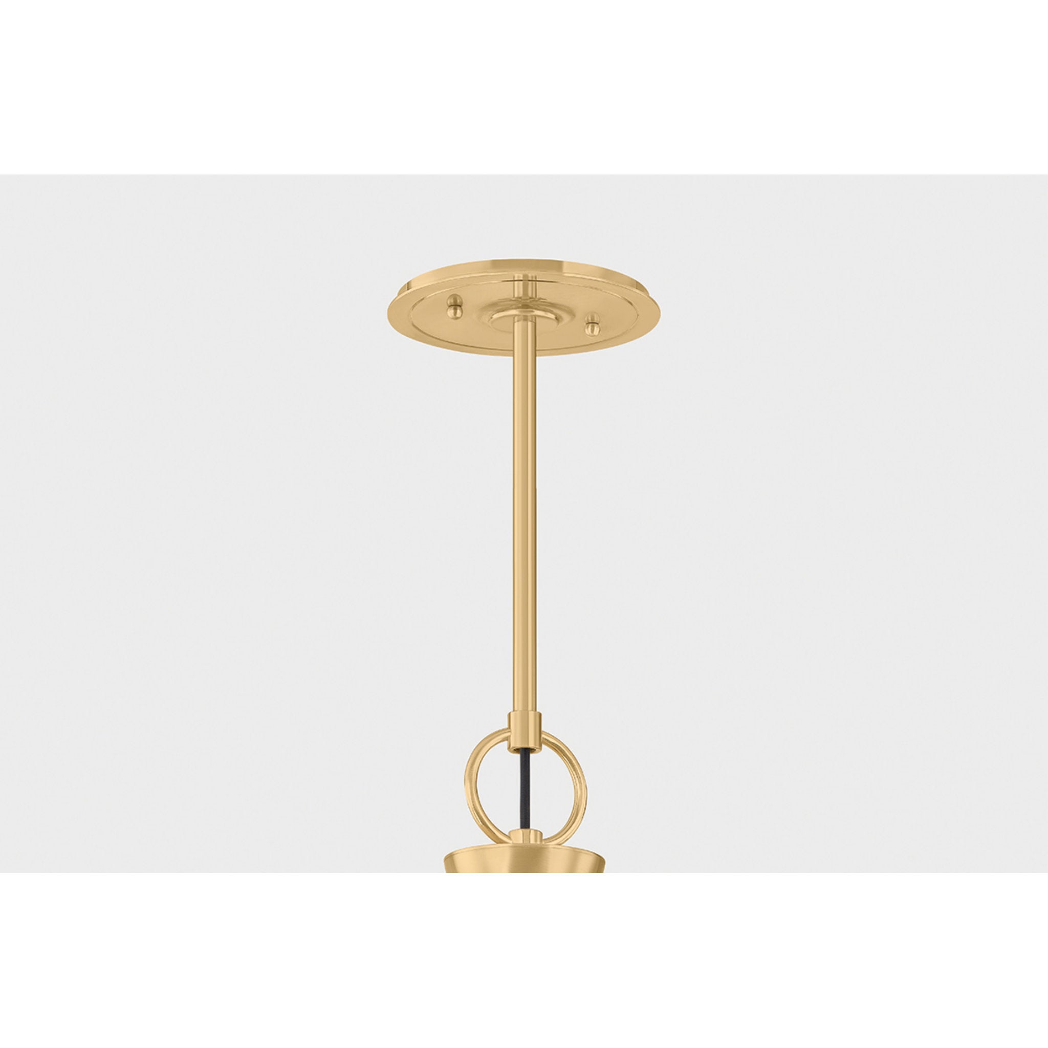 Burghley 2-Light Linear in Aged Brass by Mark D. Sikes 54.25L x 10W x 21H (Off-White)