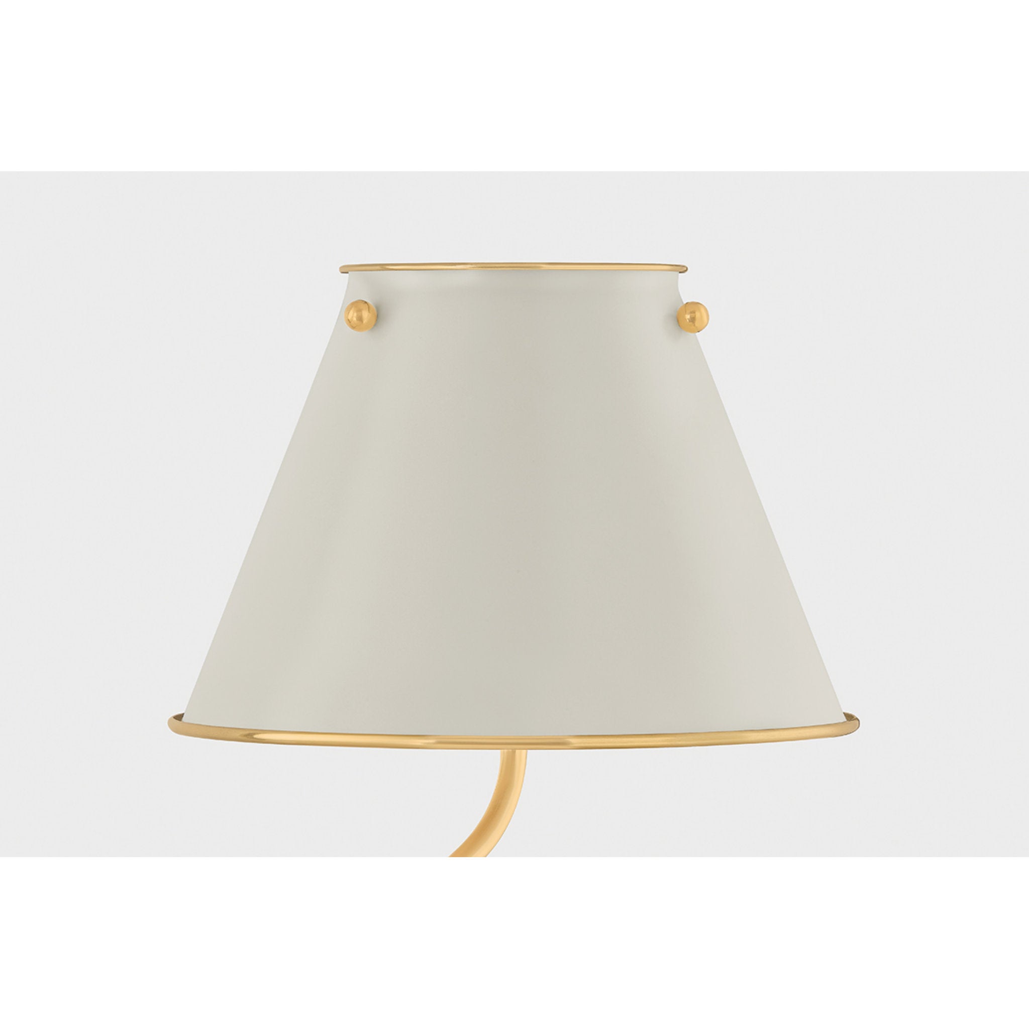 Burghley 2-Light Linear in Aged Brass by Mark D. Sikes 54.25L x 10W x 21H (Off-White)