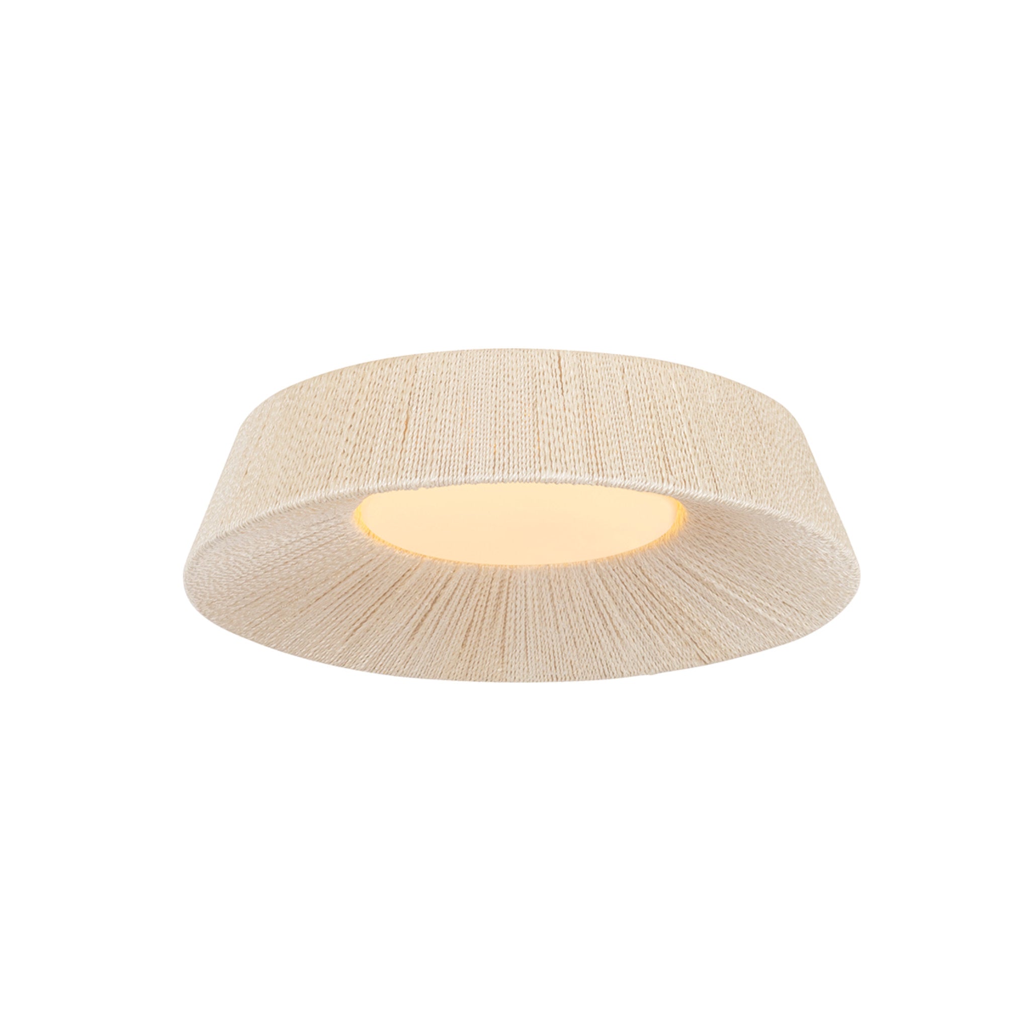 Kenton 1-Light Flush Mount in Vintage Gold Leaf 17.75W x 5H